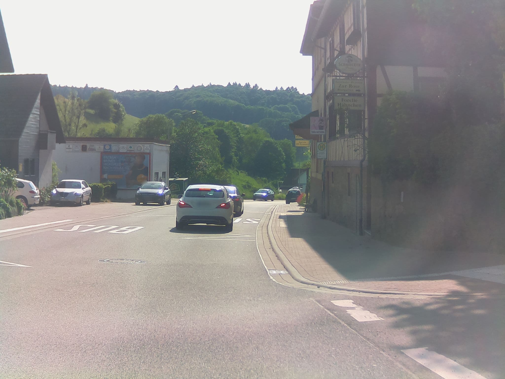 Street view near Gasthaus & Pension zur Rose, Unter-Abtsteinach — © ramap (CC BY-SA · Mapillary)
