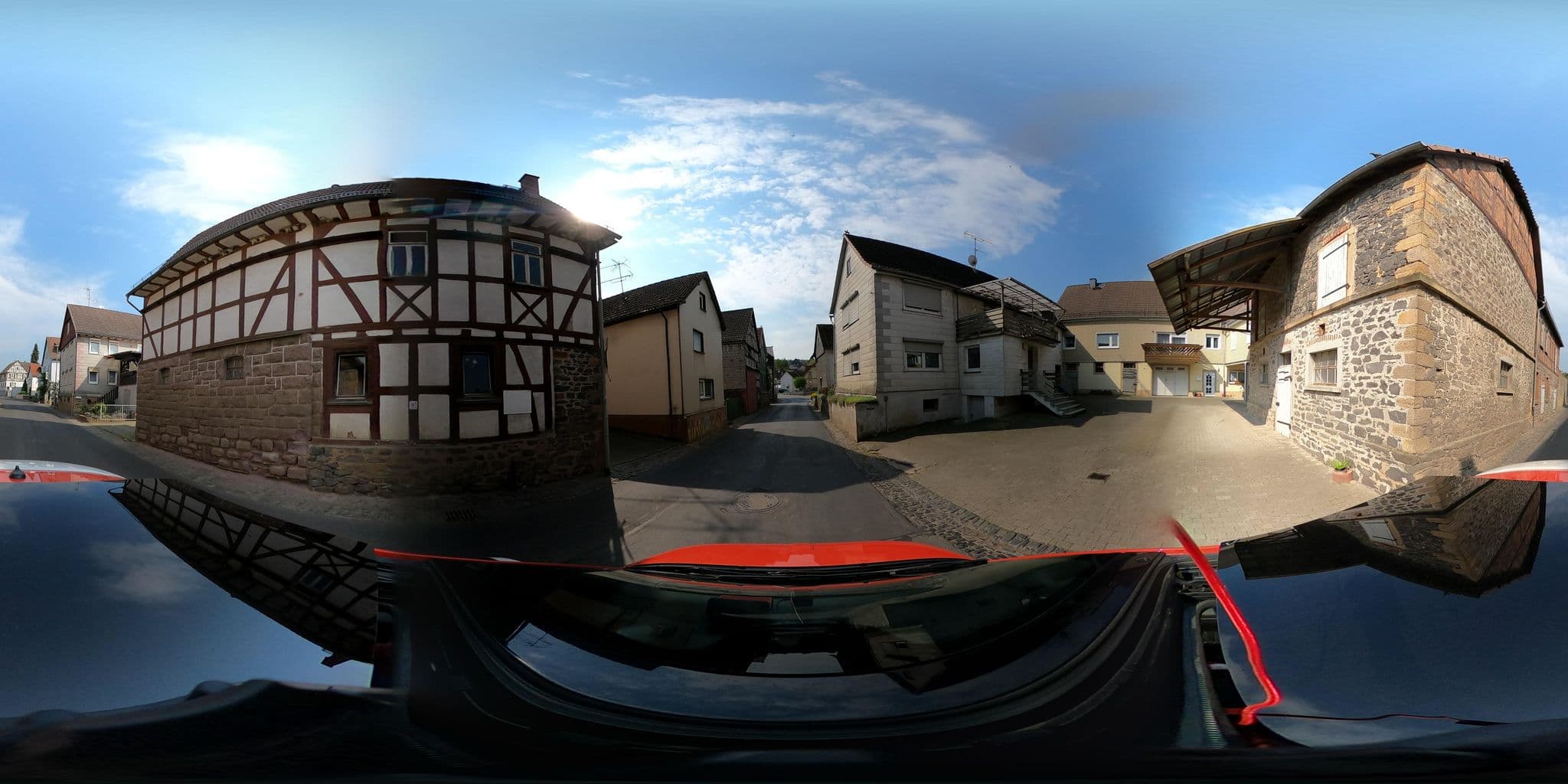 Street view near Ferienhaus Sonnenhof, Nidda — © GameRover (CC BY-SA · Mapillary)