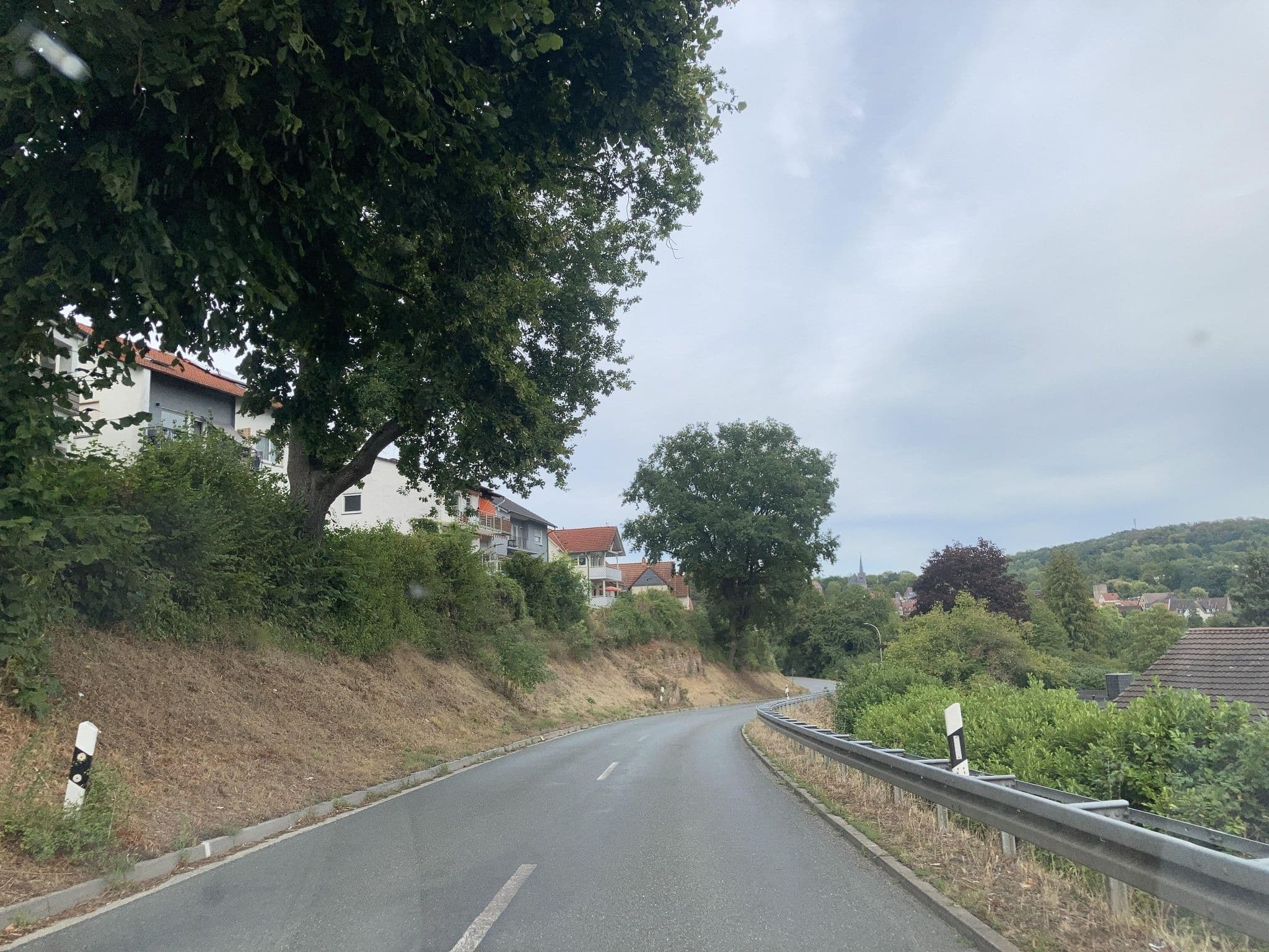 Street view near Pension Schlözer, Ortenberg — © tasmaniadevil (CC BY-SA · Mapillary)