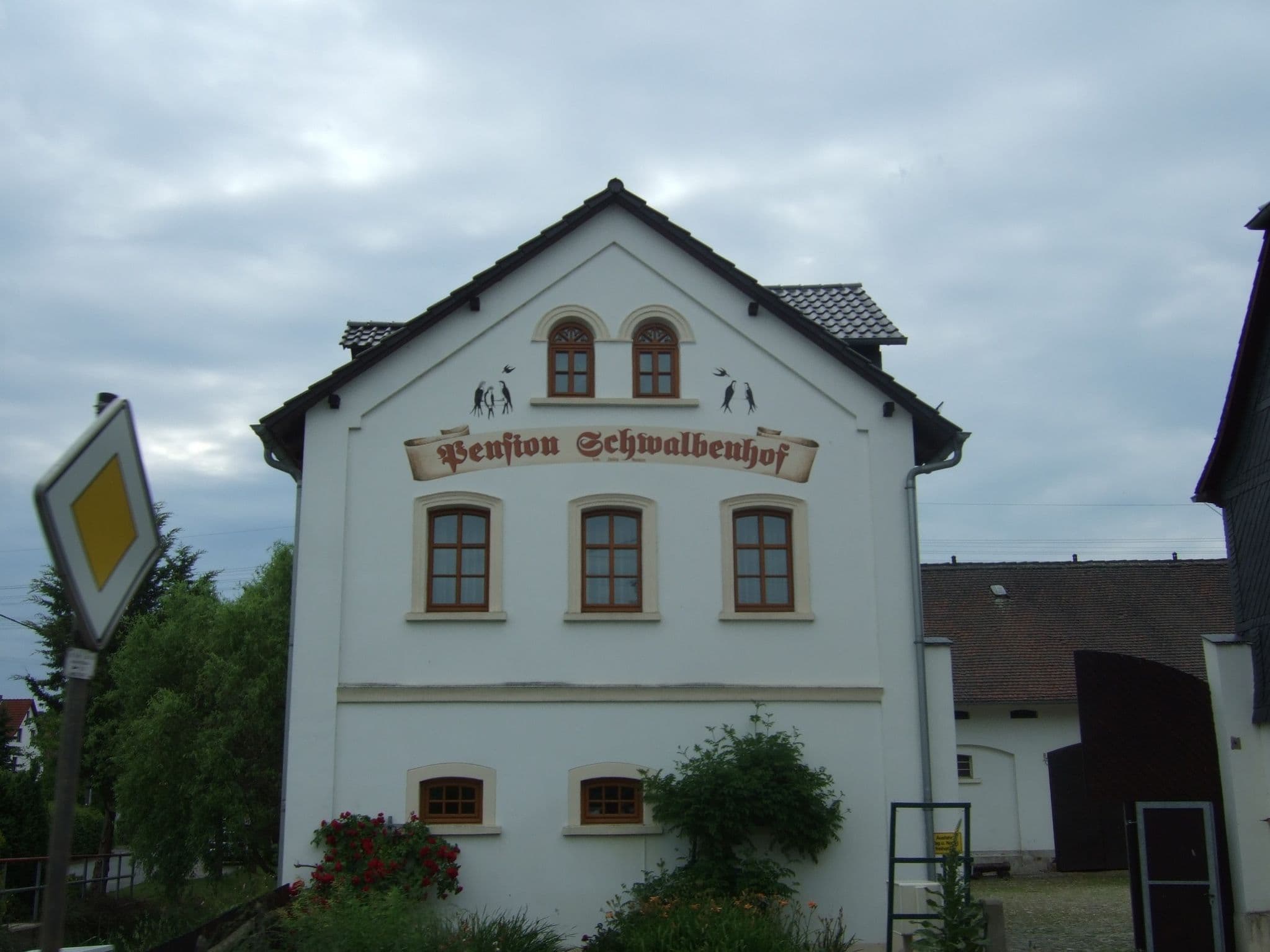 Street view near Pension Schwalbenhof, Weißenborn — © malenki (CC BY-SA · Mapillary)
