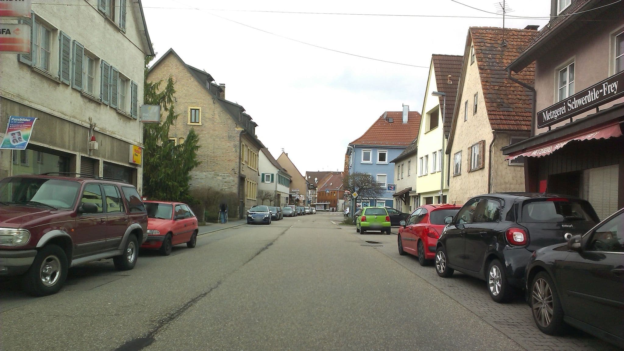 Street view near Hotel Restaurant Metzgerei Lamm, Vaihingen an der Enz — © wegavision (CC BY-SA · Mapillary)