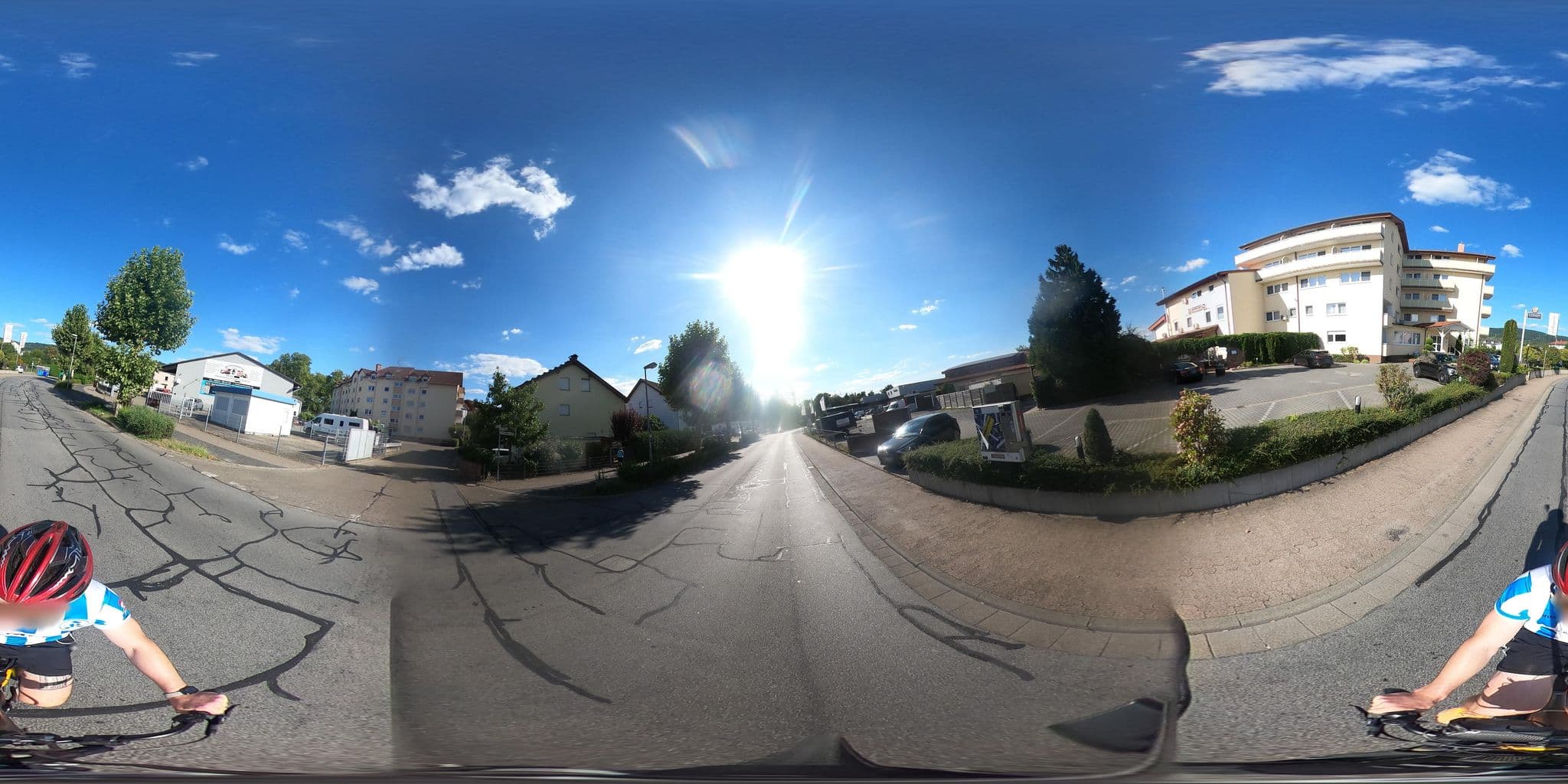 Street view near Hotel Engelhorn, Leimen — © RadNETZ (CC BY-SA · Mapillary)
