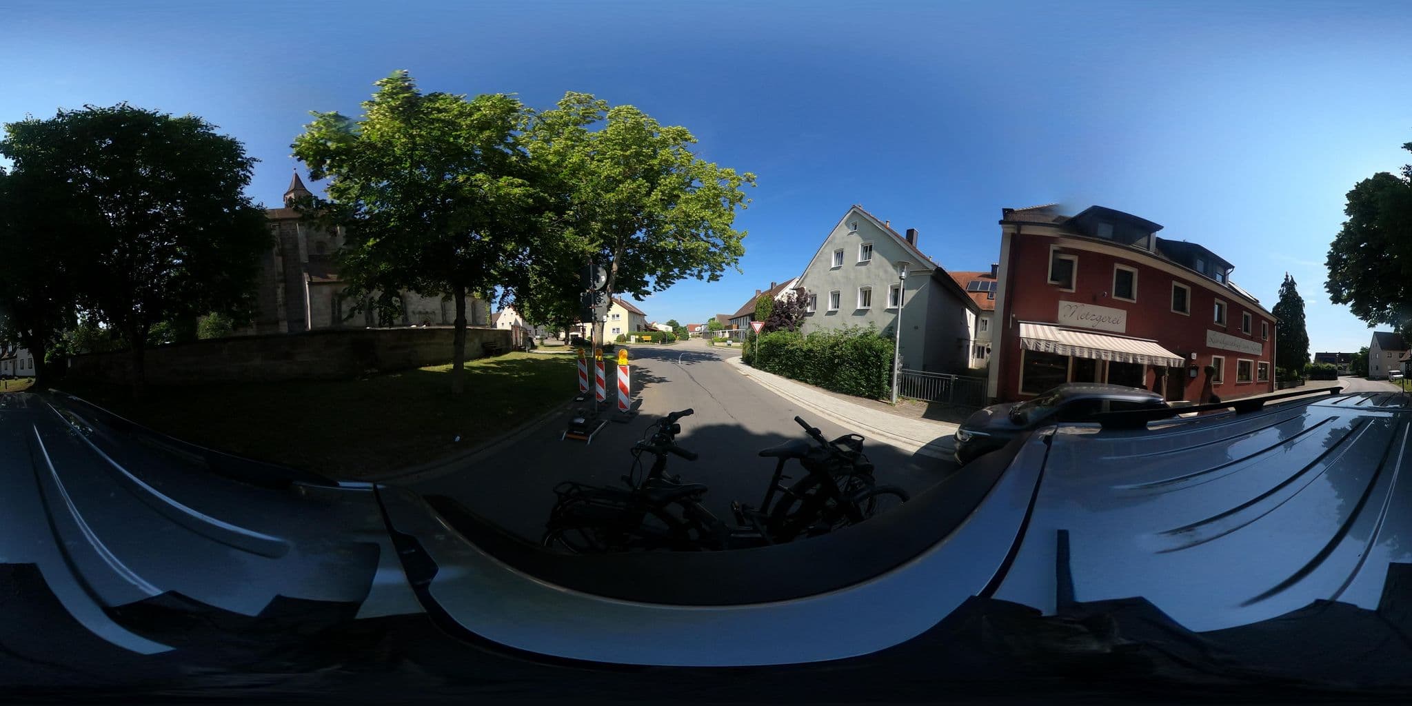 Street view near Landgasthof Zur Linde, Burk — © Mobilitaetswerk (CC BY-SA · Mapillary)