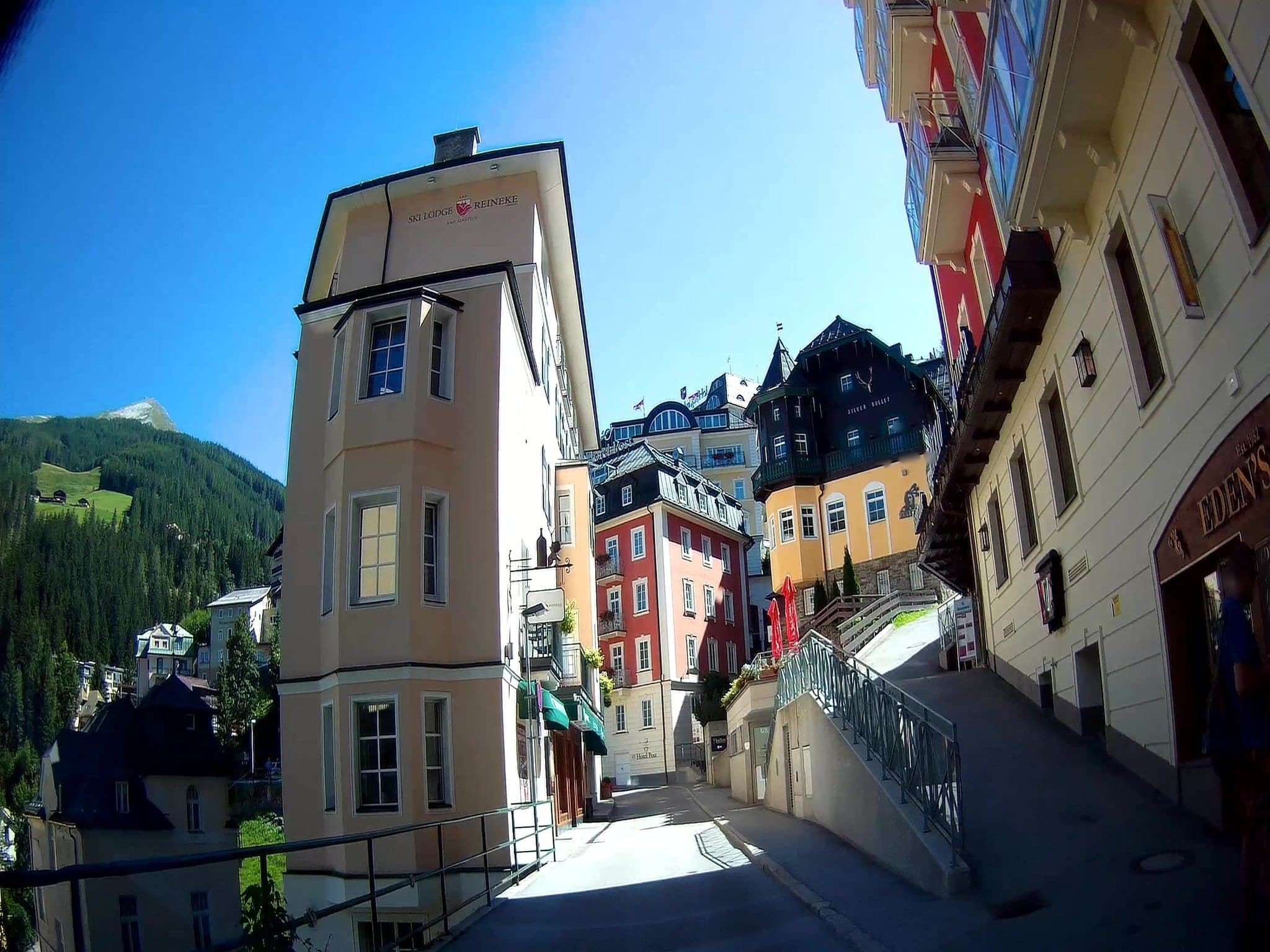 Street view near Hotel Eden, Bad Gastein