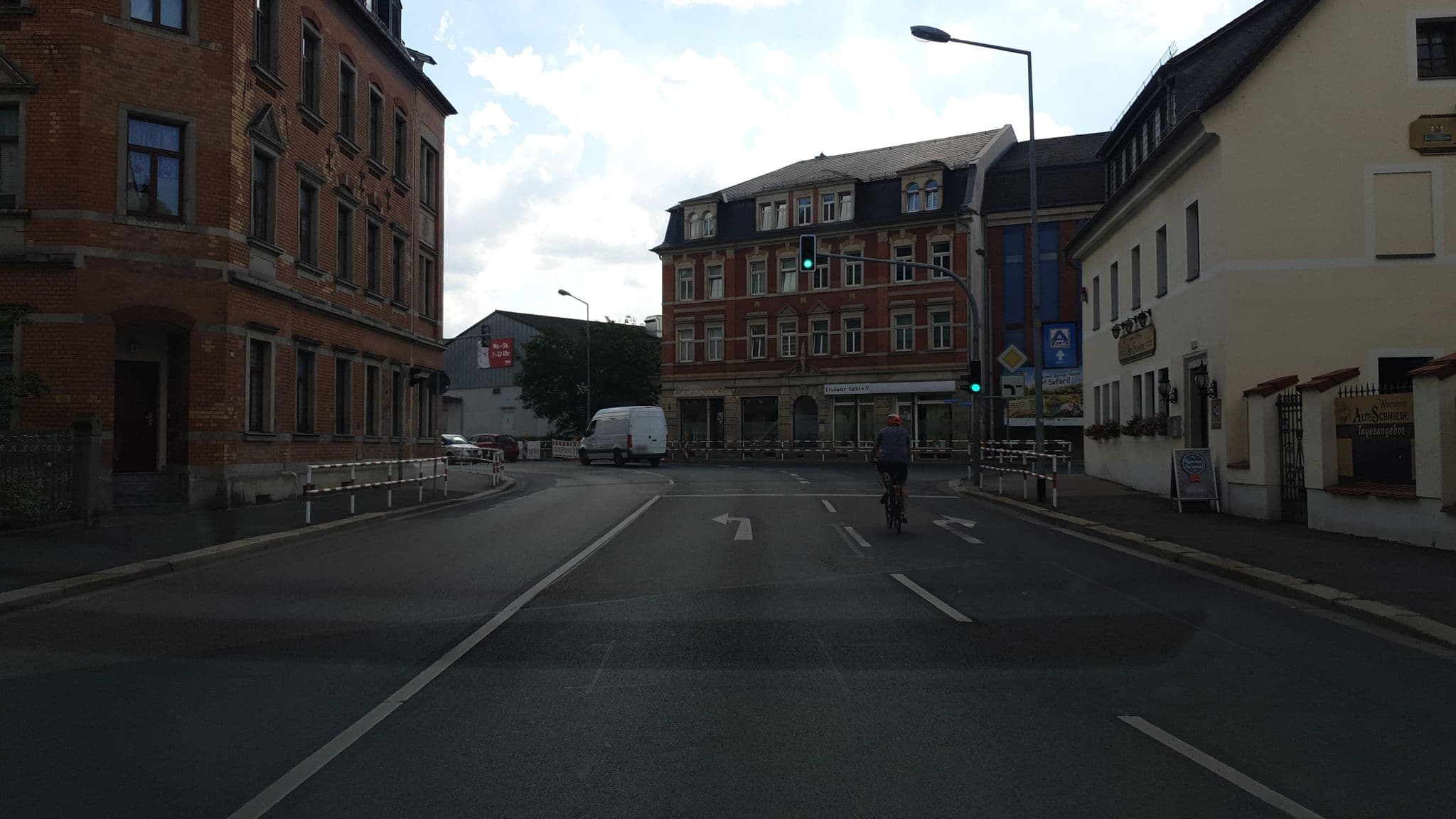 Street view near Alte Schmiede, Freital — © canislupus (CC BY-SA · Mapillary)