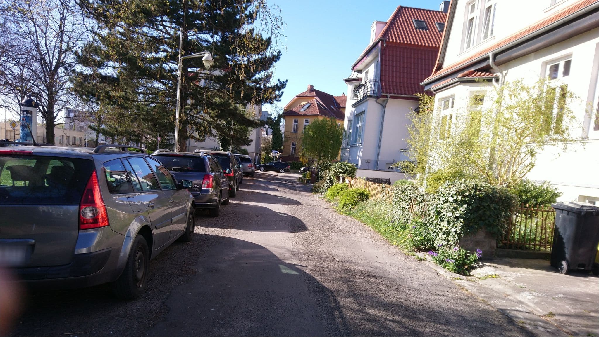 Street view near Pension Nielsen, Rostock — © 8of9 (CC BY-SA · Mapillary)