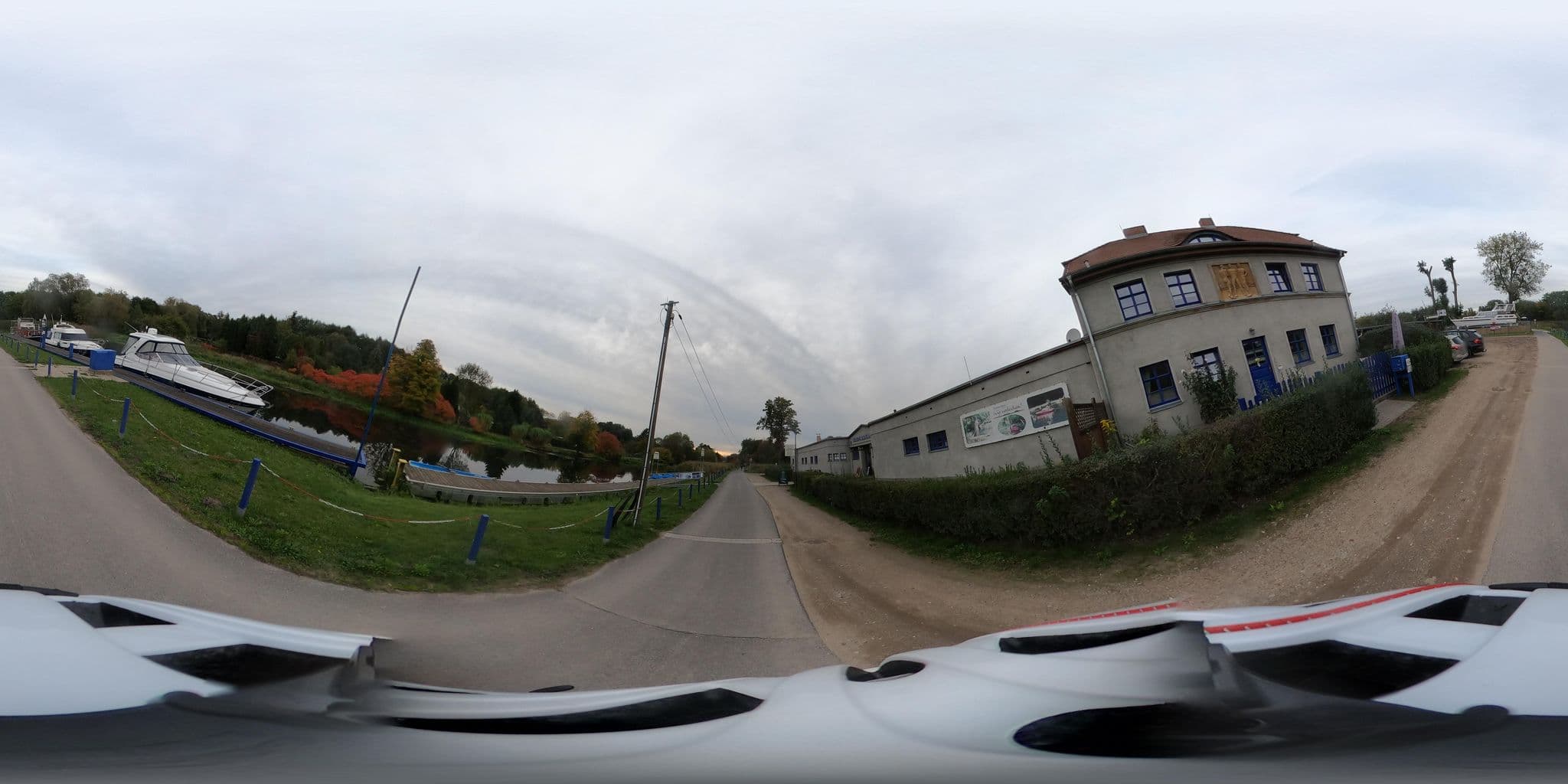 Street view near Marina Park, Eberswalde — © Oderradler (CC BY-SA · Mapillary)