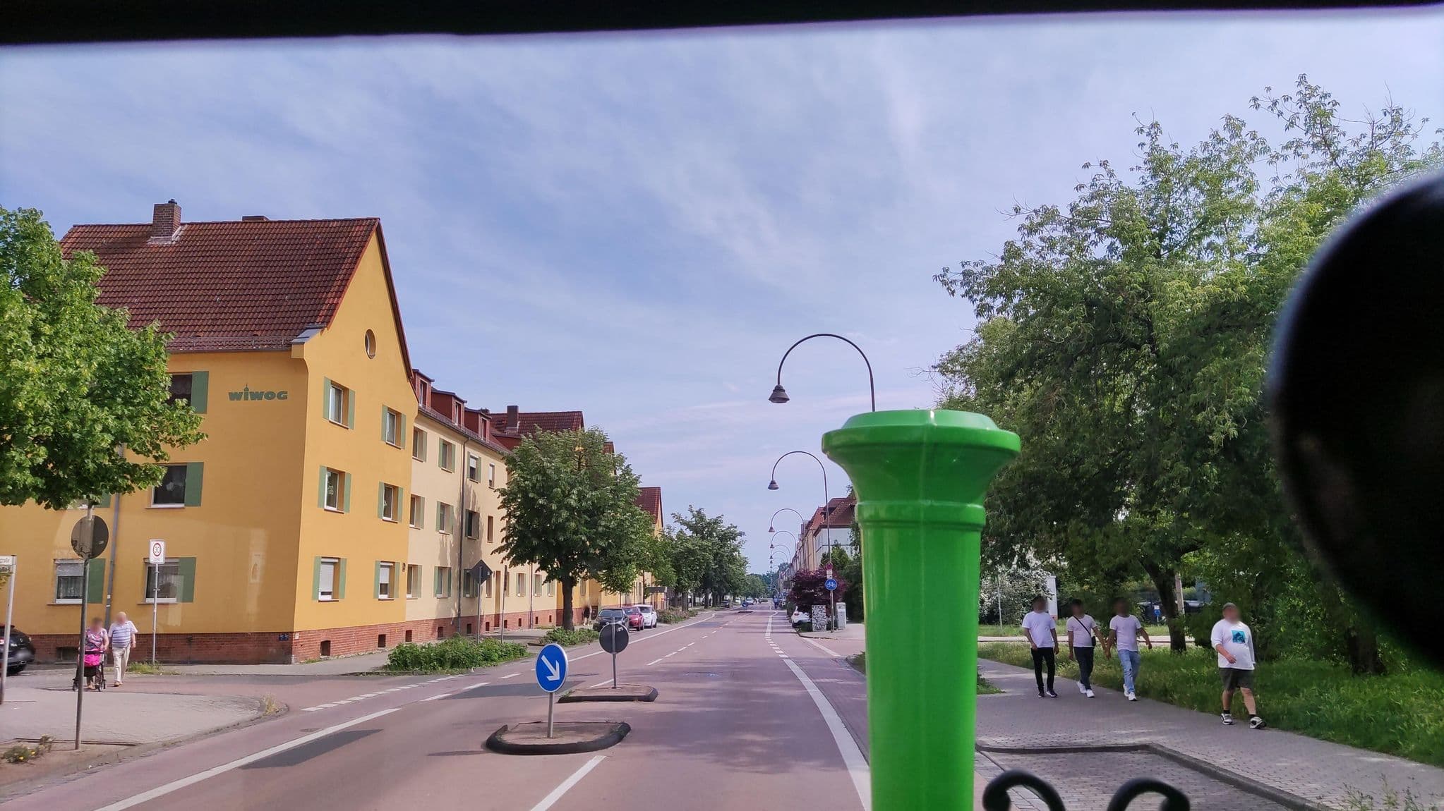 Street view near An der Stadthalle, Wittenberg — © hotteliene (CC BY-SA · Mapillary)