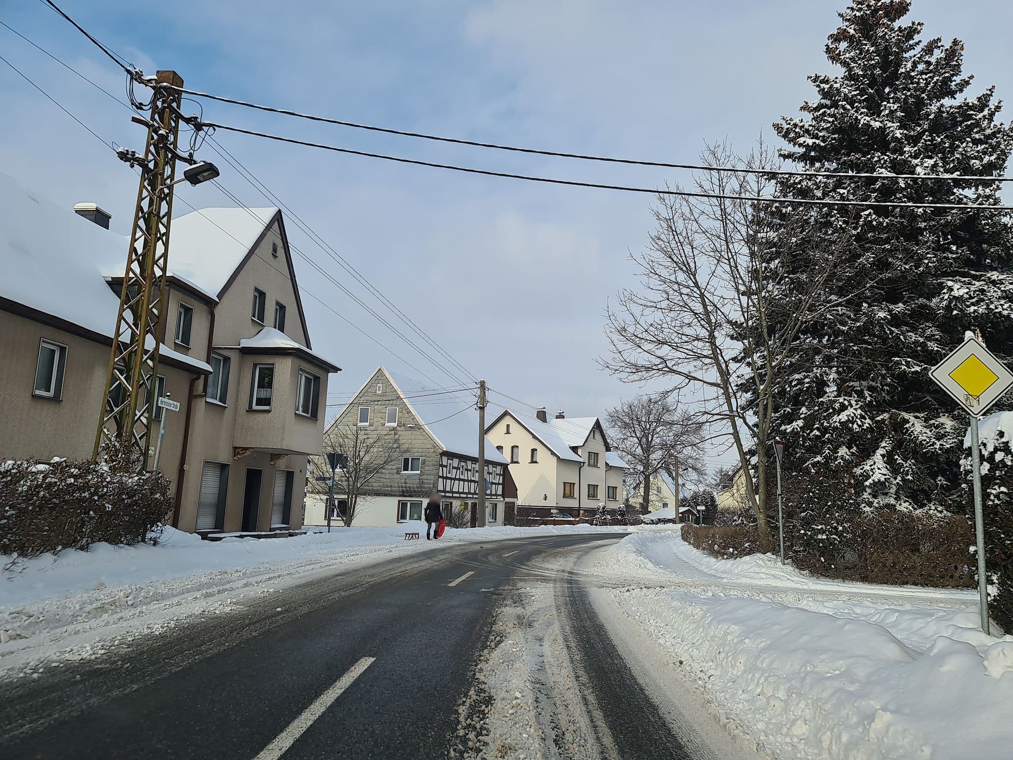 Street view near Haus Felix, Stollberg — © canislupus (CC BY-SA · Mapillary)