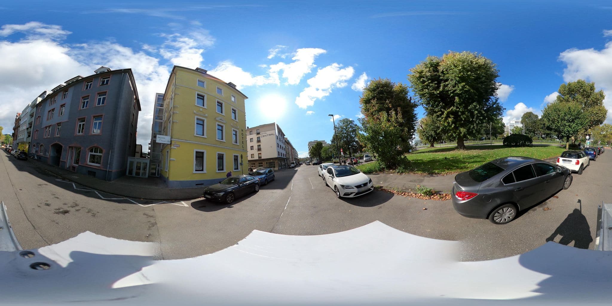 Street view near Hotel Central, Heidelberg — © wegavision (CC BY-SA · Mapillary)