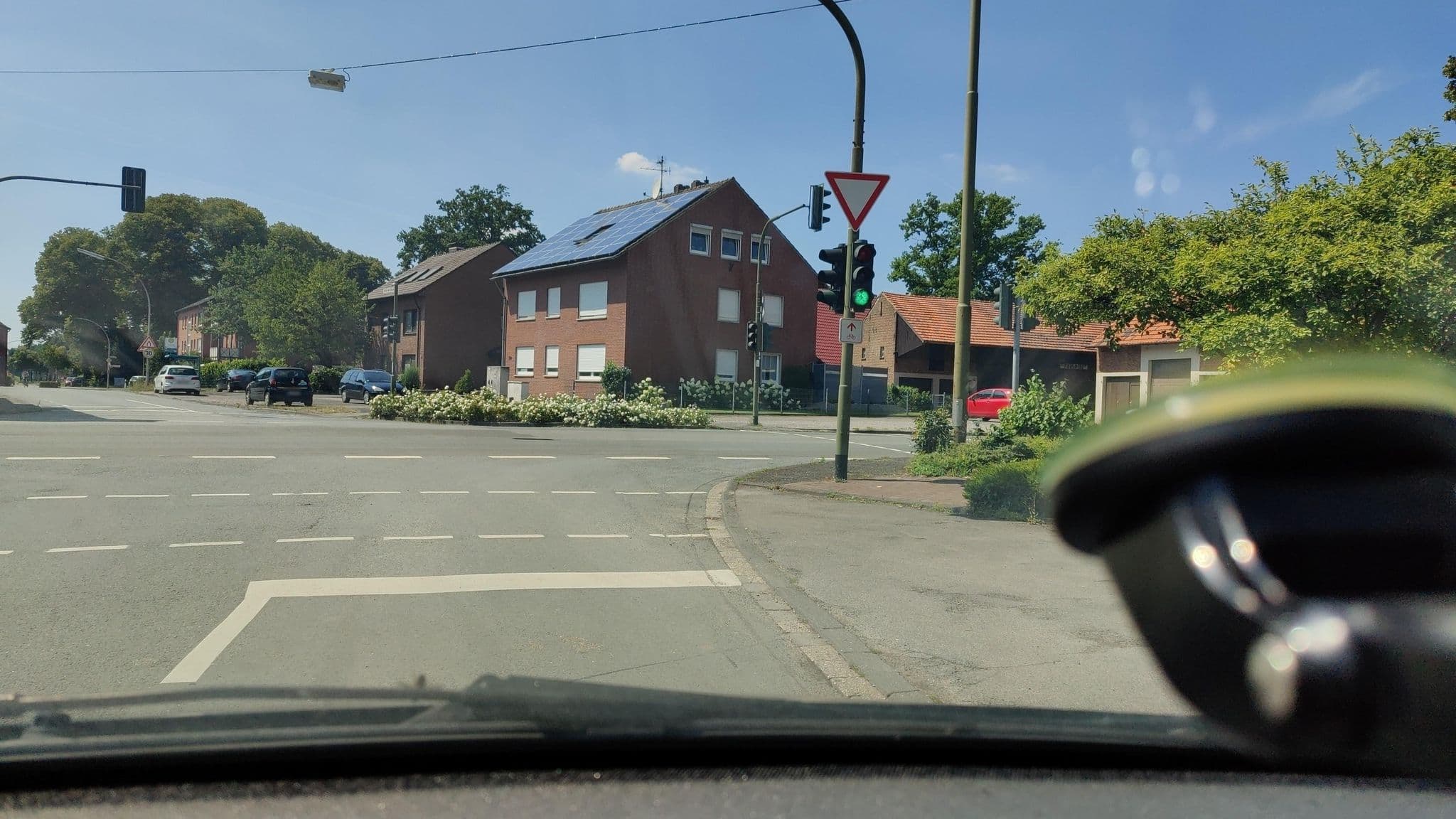 Street view near Jägerhof Einhaus, Dorsten — © poxonline (CC BY-SA · Mapillary)