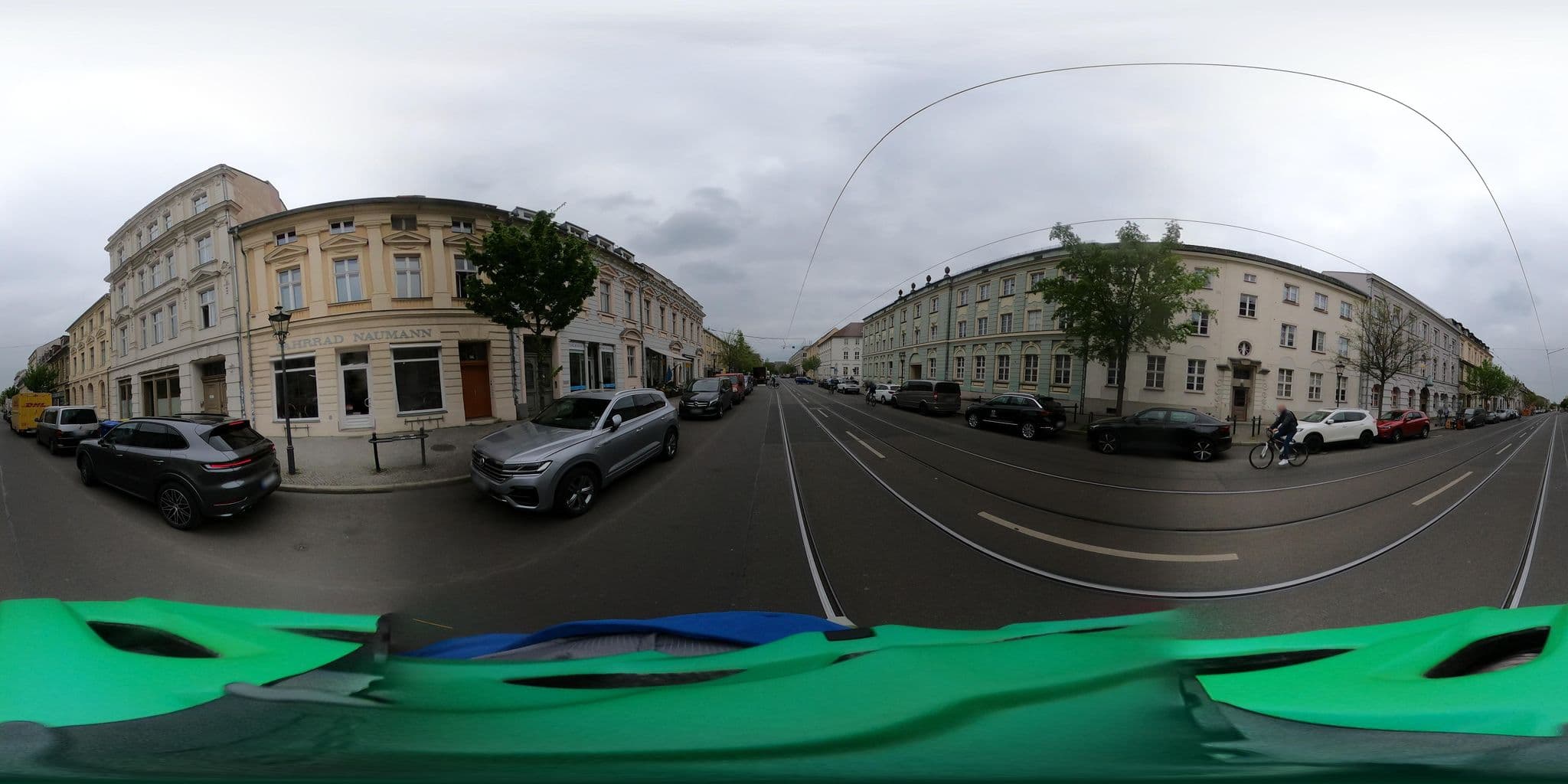 Street view near Gästehaus Urban, Potsdam — © neumanntho (CC BY-SA · Mapillary)
