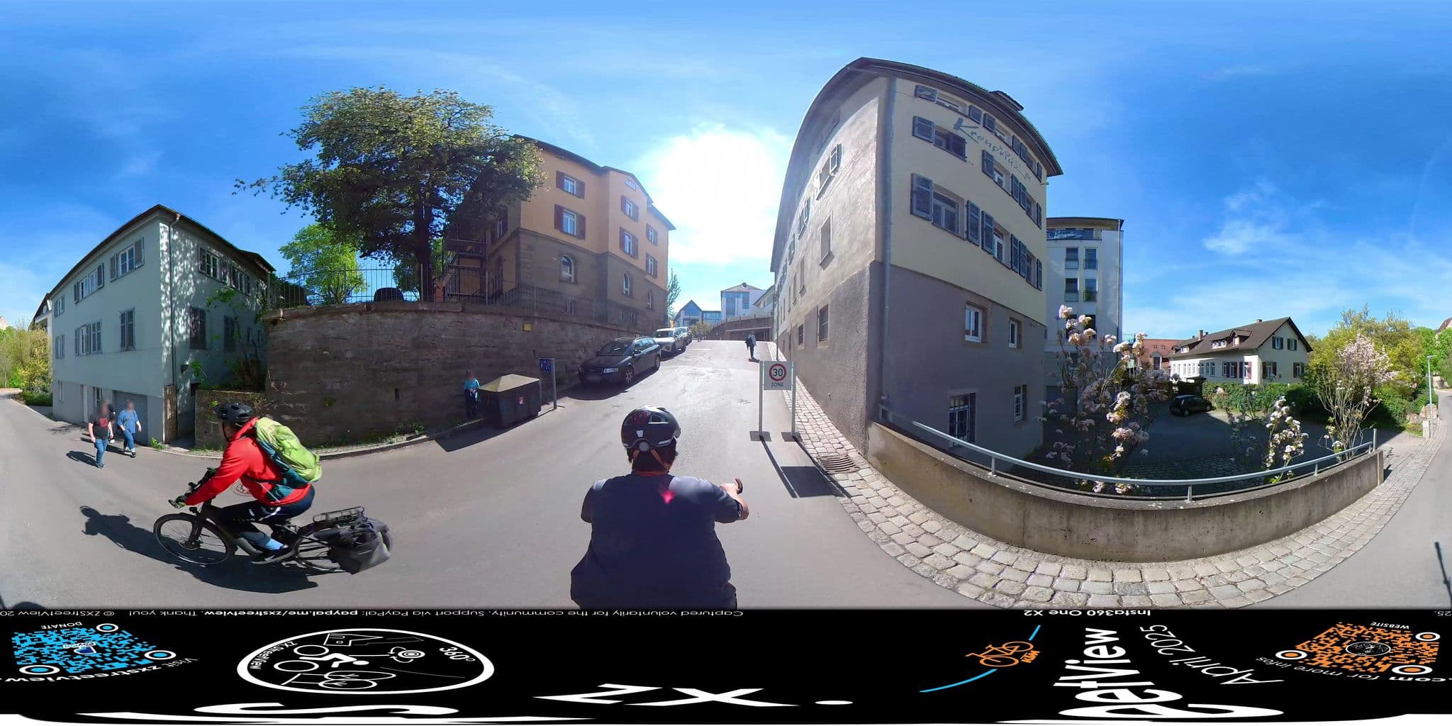 Street view near Hotel Kronprinz, Schwäbisch Hall — © ZXStreetview (CC BY-SA · Mapillary)