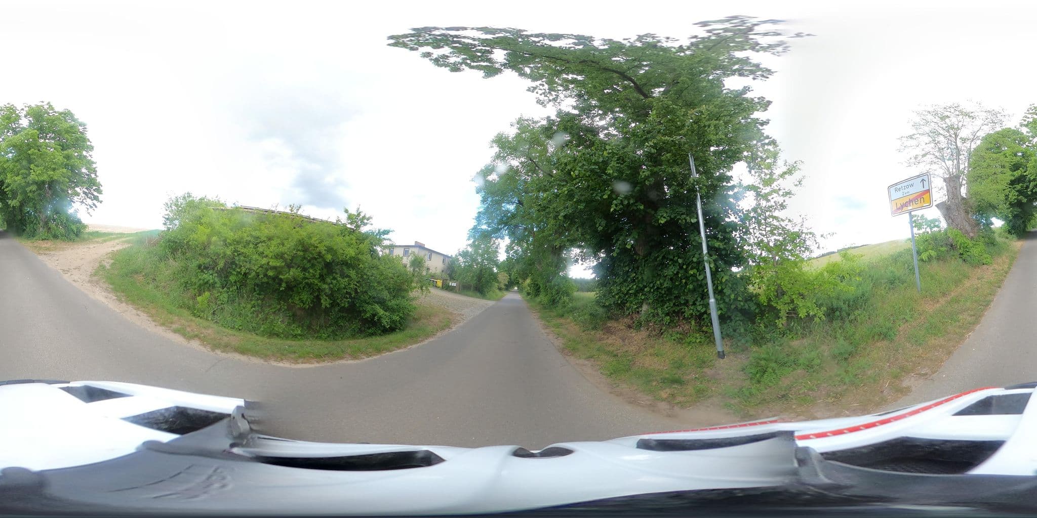 Street view near Ferienhaus Lychen, Lychen — © Oderradler (CC BY-SA · Mapillary)