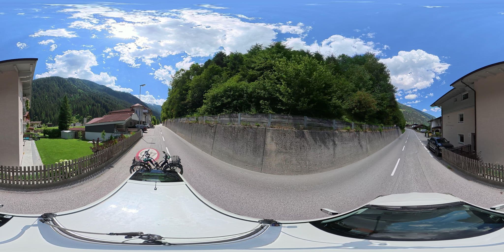 Street view near Haus Alpenecho, Neustift im Stubaital
