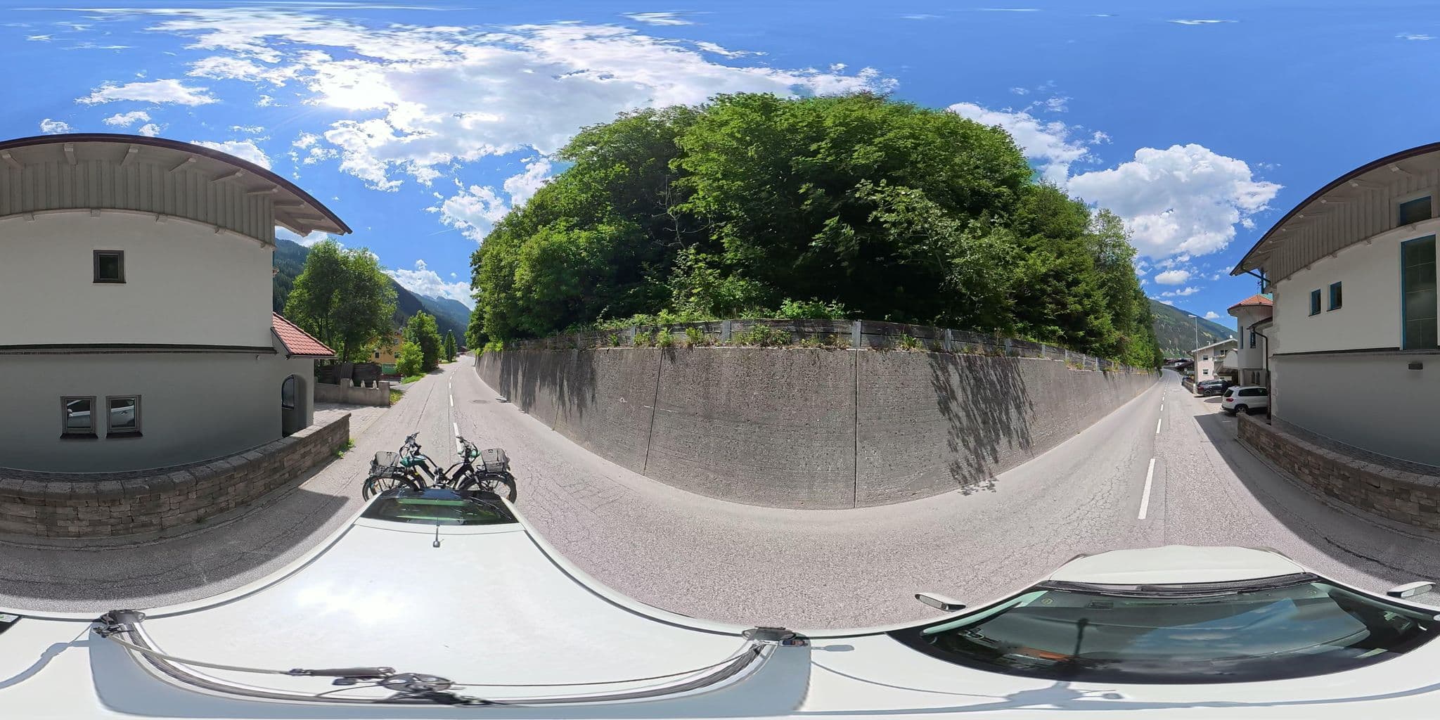 Street view near Haus Wulfenia, Neustift im Stubaital