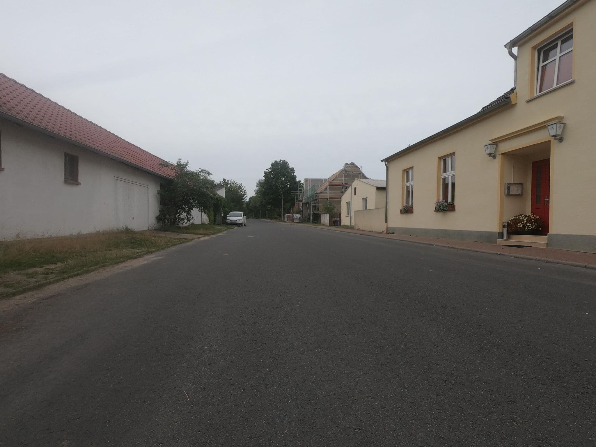 Street view near Pension Kastanienhof, Gerswalde — © carlheinz (CC BY-SA · Mapillary)