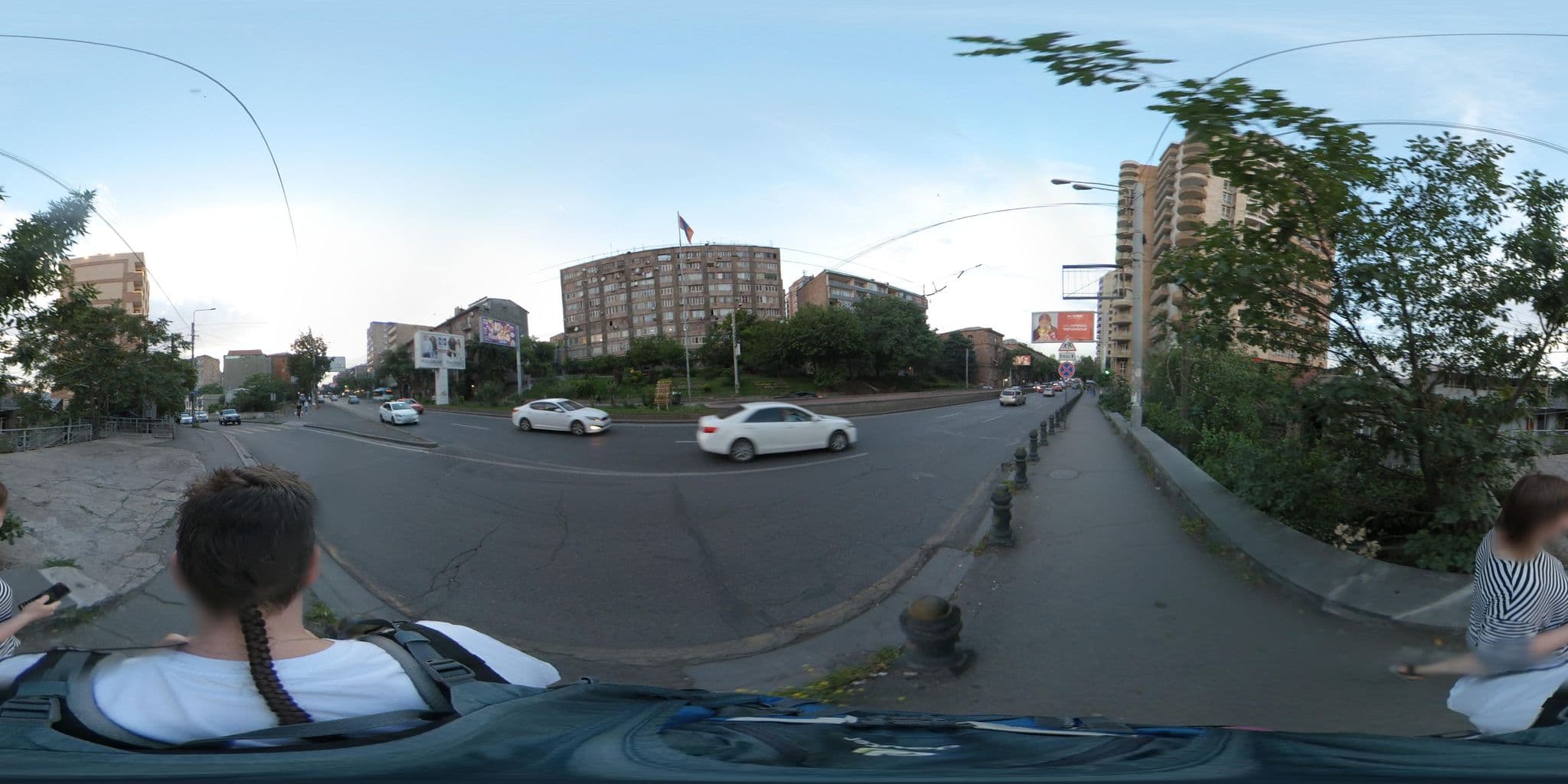 Street view near Orbeli hotel, Arabkir — © vlivyur (CC BY-SA · Mapillary)