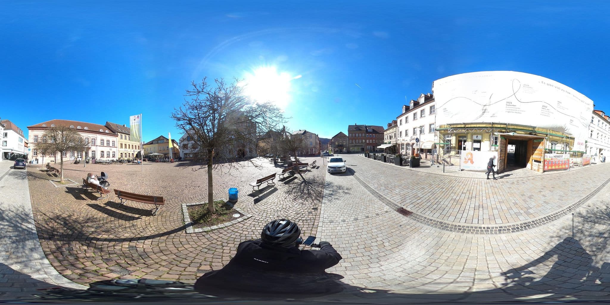 Street view near Stadtcafe, Hammelburg — © Planungsgesellschaft_RV-K_MB (CC BY-SA · Mapillary)