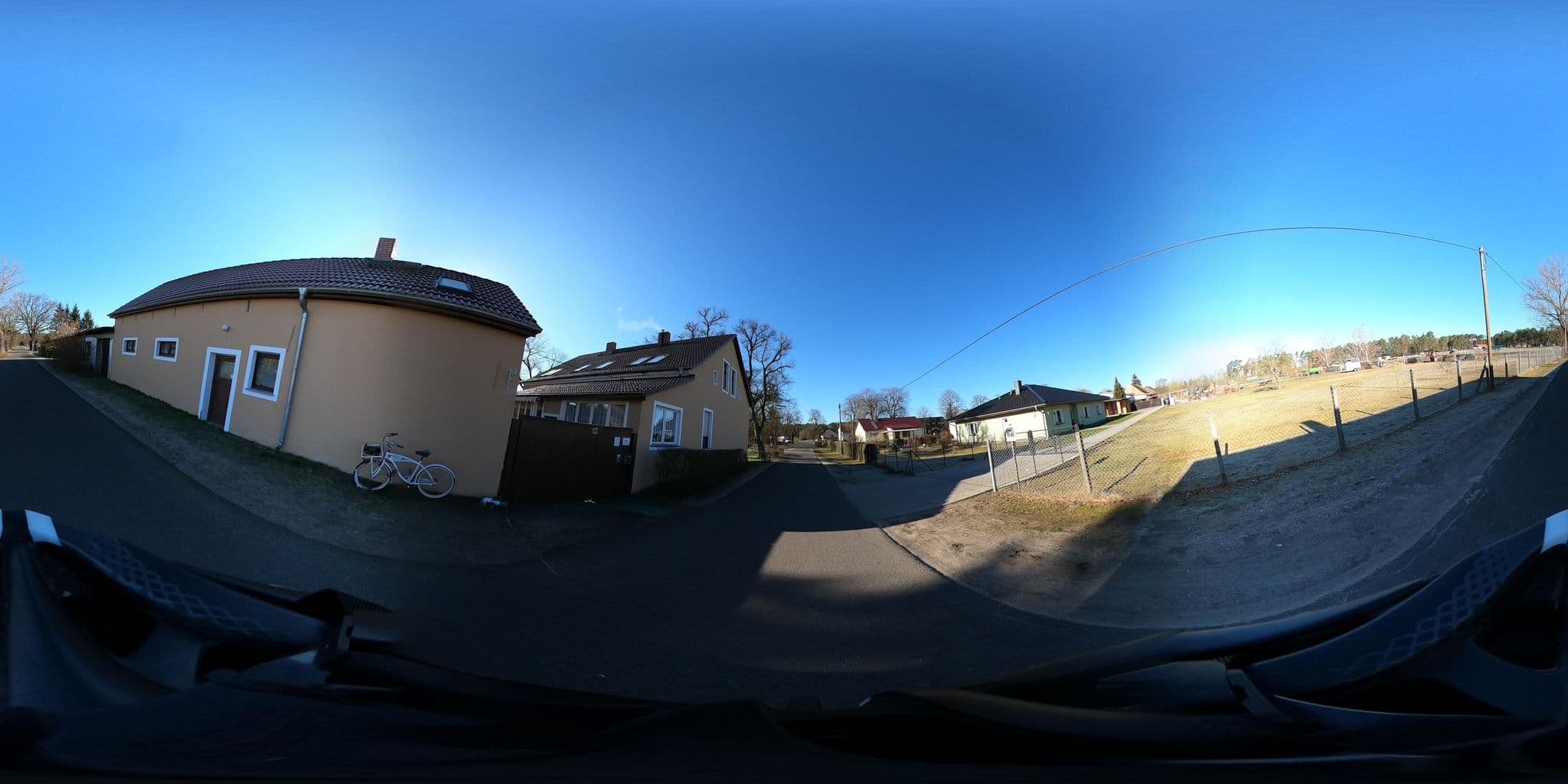 Street view near Pension Radlerhort, Spreenhagen — © stefanhrt (CC BY-SA · Mapillary)