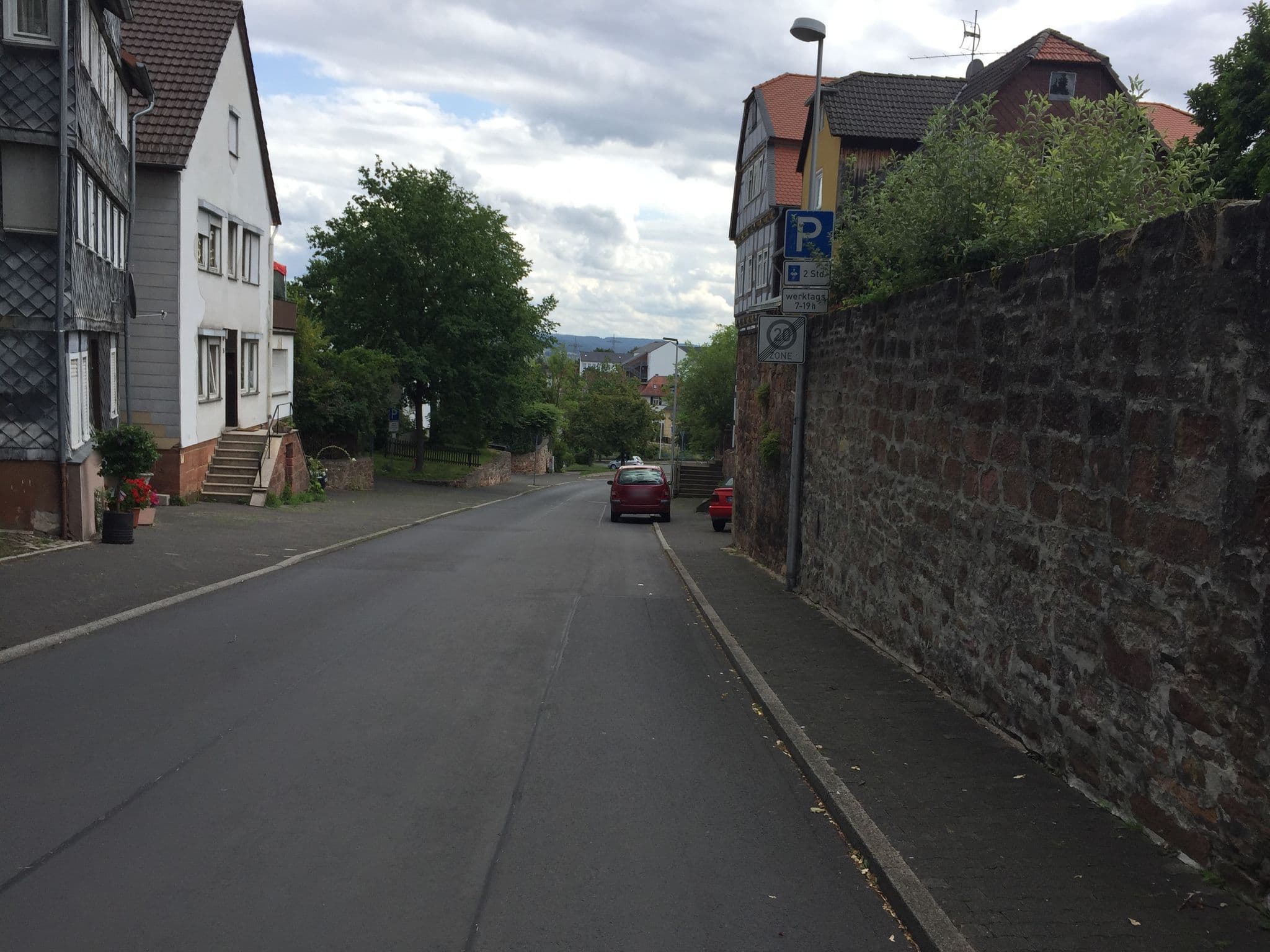 Street view near Altstadthotel Treysa, Schwalmstadt — © troher15 (CC BY-SA · Mapillary)