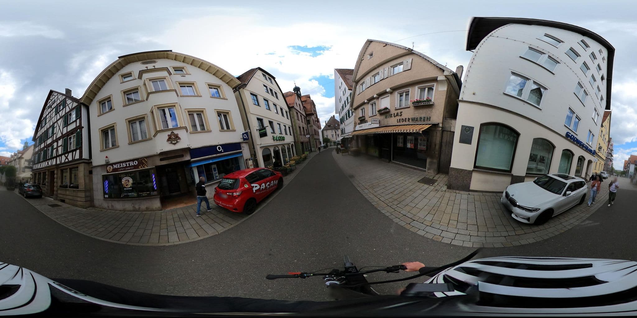 Street view near Hotel Traube, Sigmaringen — © RadNETZ (CC BY-SA · Mapillary)