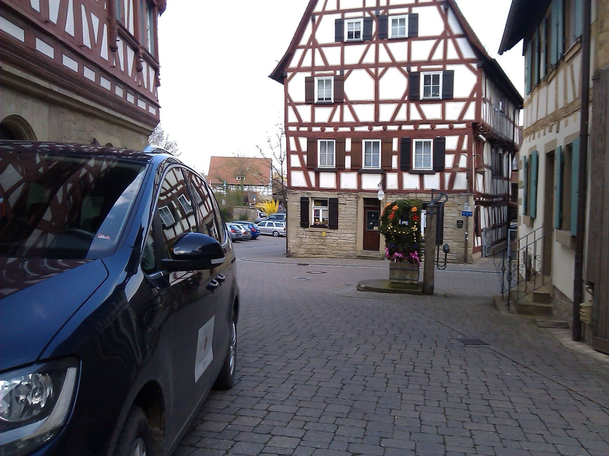 Street view near Altstadthotel Wilde Rose, Eppingen — © changchun1 (CC BY-SA · Mapillary)