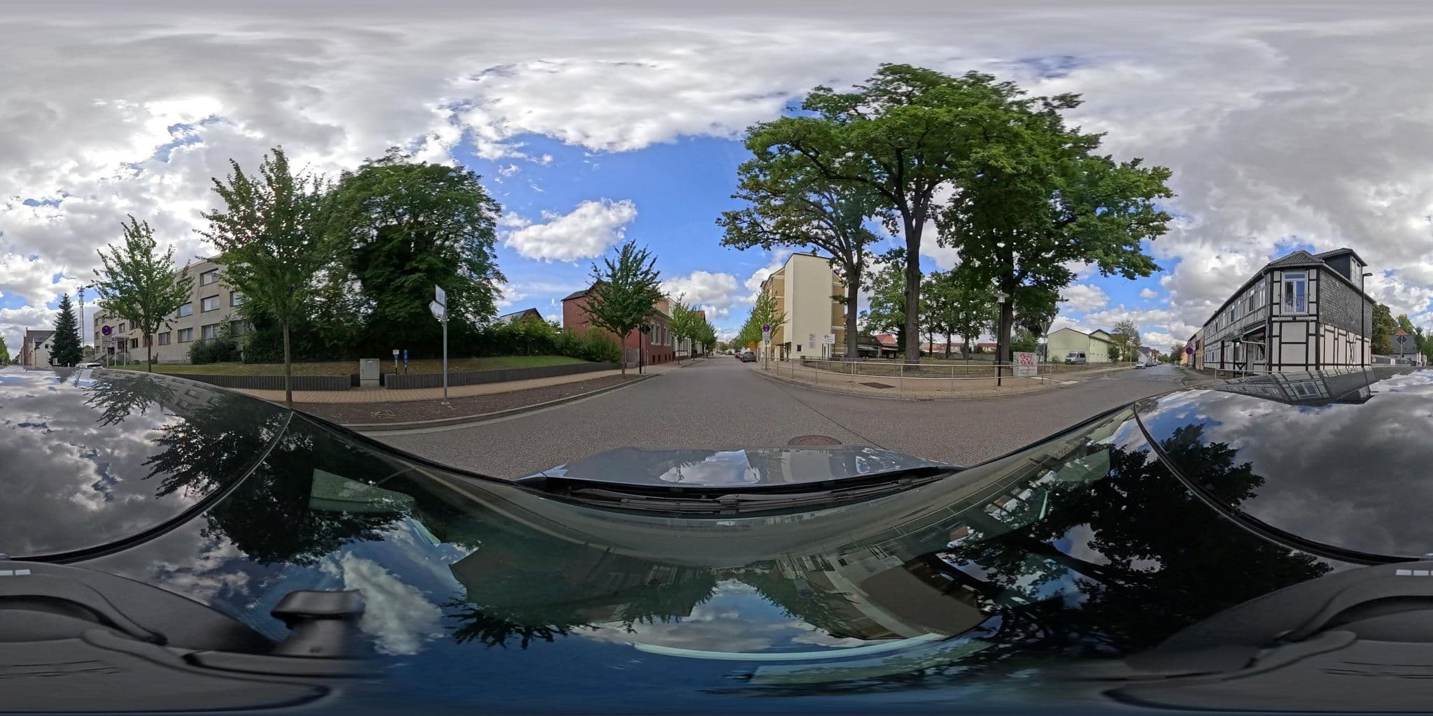 Street view near Gäste-, Biker- und Ferienwohnung Böllstorf, Osterburg — © poxonline (CC BY-SA · Mapillary)