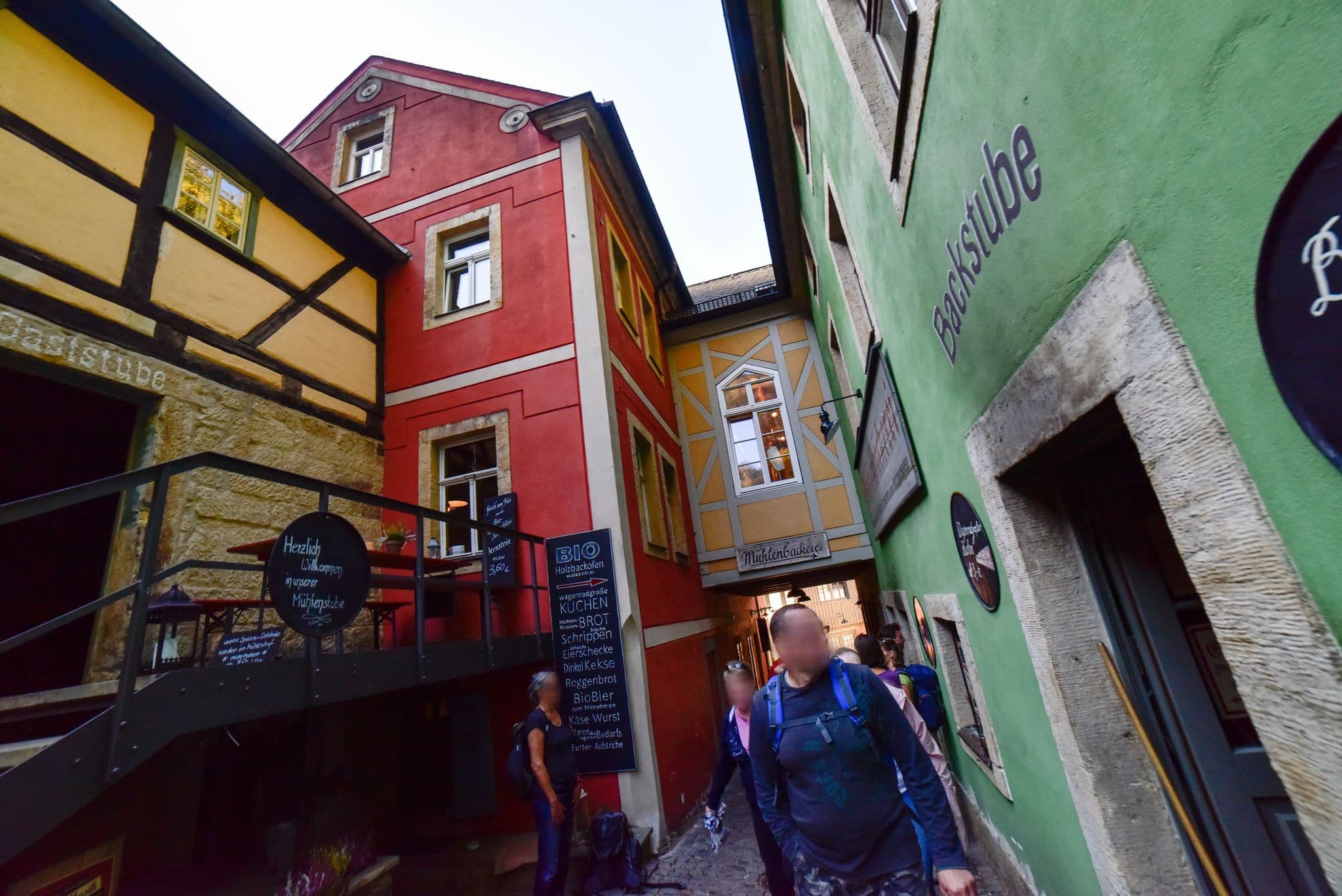 Street view near Hotel zur Mühle, Bad Schandau — © dem1bg4 (CC BY-SA · Mapillary)