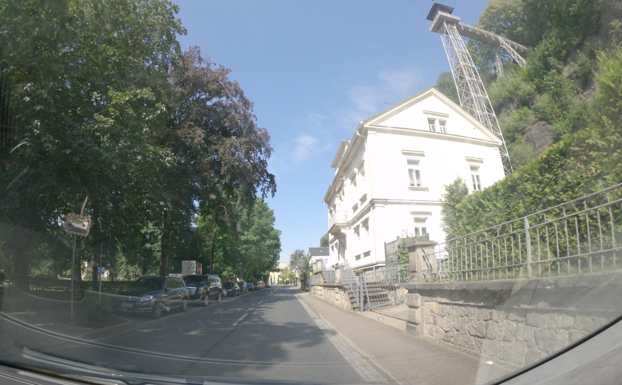 Street view near Ferienwohnung Am Aufzug, Bad Schandau — © atze02 (CC BY-SA · Mapillary)