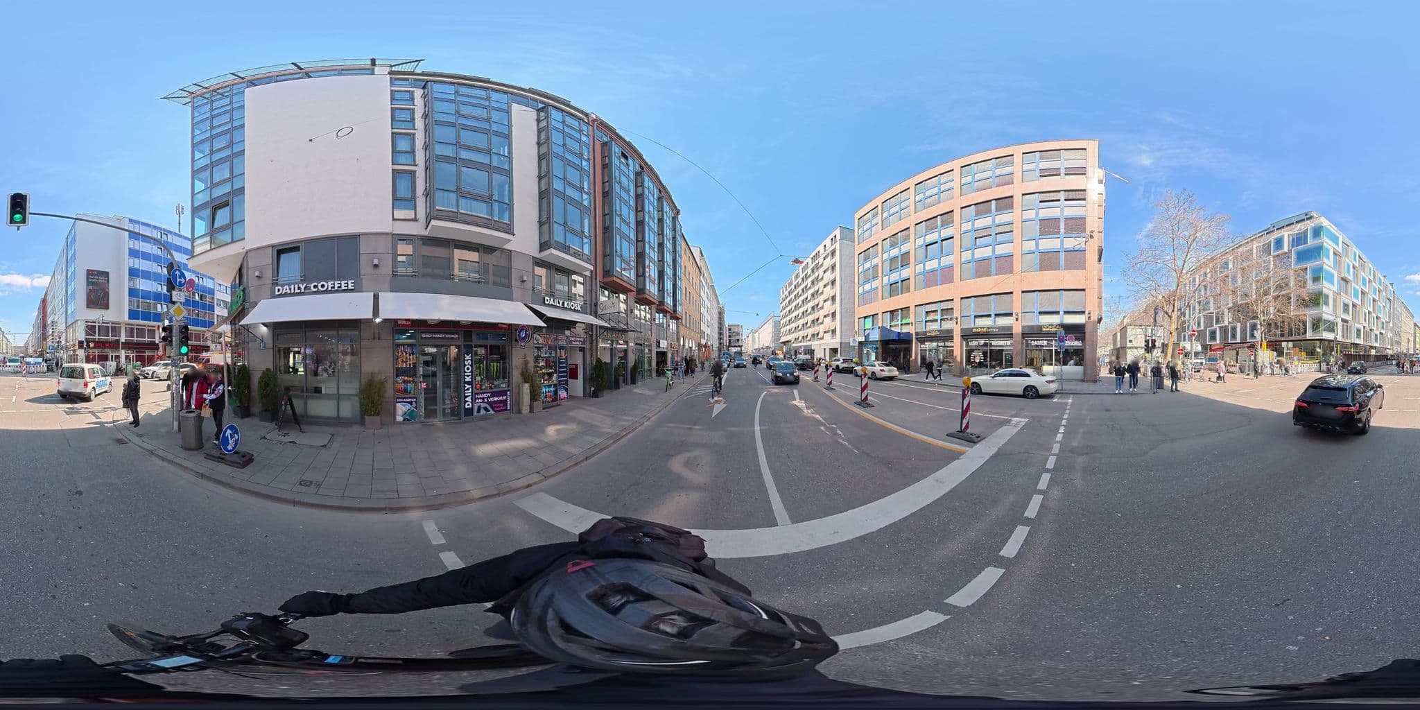 Street view near Arabest Aparthotel, Munich