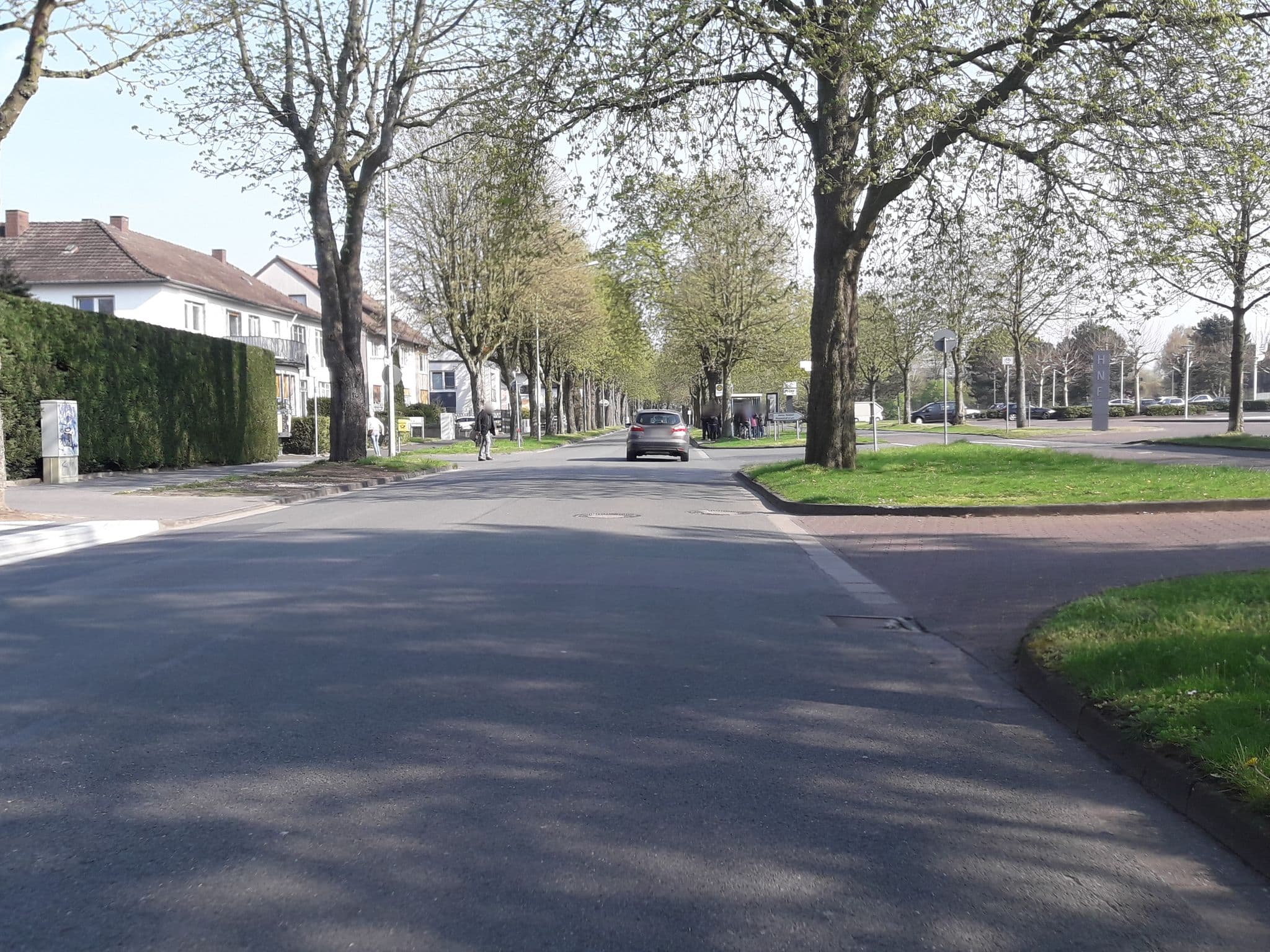 Street view near Wohnmobil-Stellplatz Heinz Nixdorf MuseumsForum, Paderborn — © bielebog (CC BY-SA · Mapillary)
