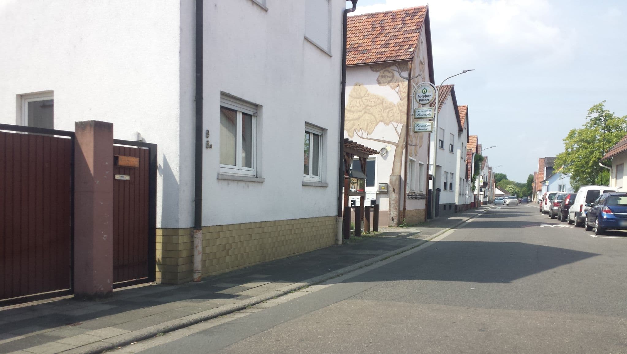 Street view near Pension Bavaria, Jockgrim — © wegavision (CC BY-SA · Mapillary)