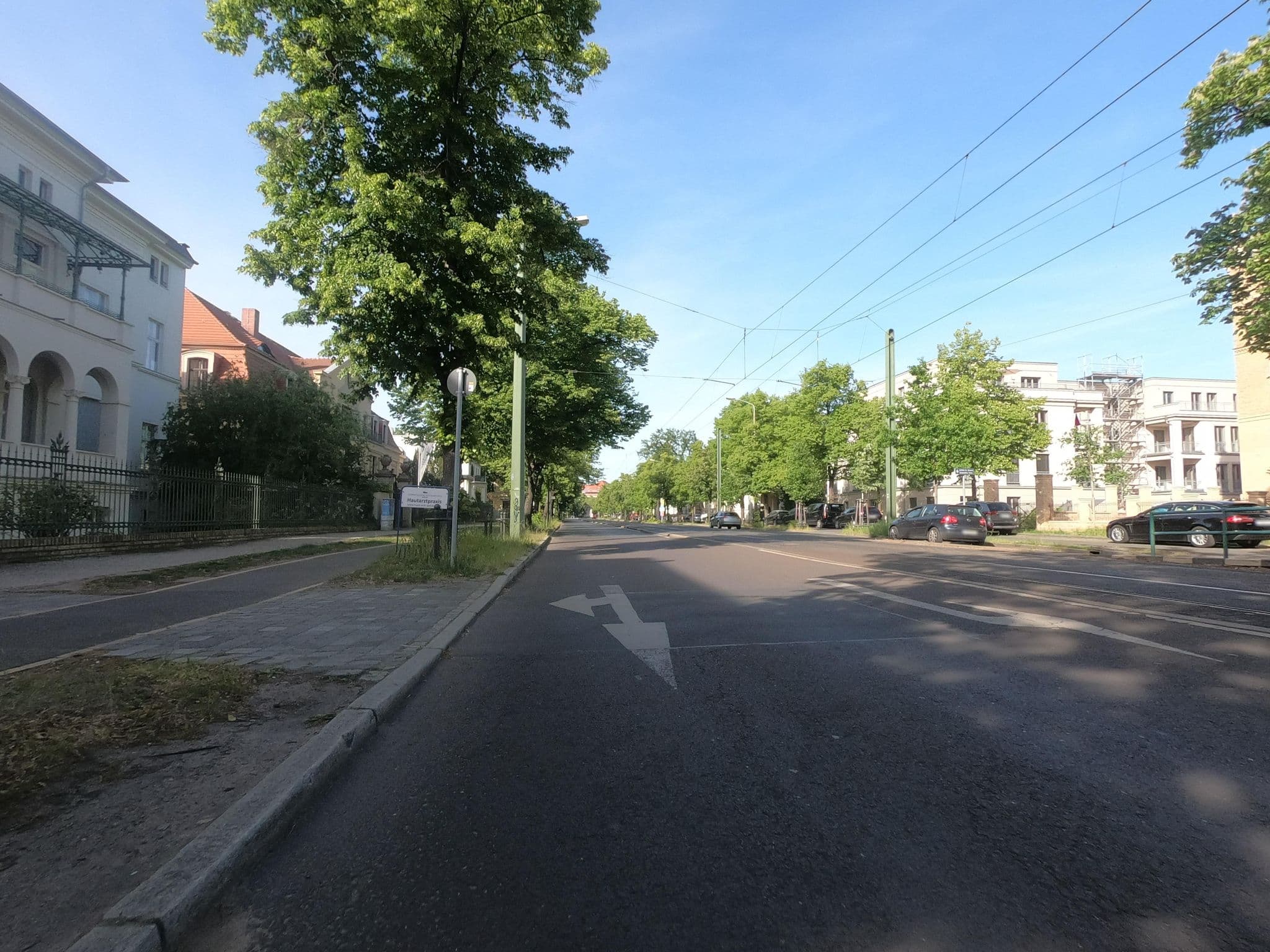 Street view near Villa Fritz, Potsdam — © carlheinz (CC BY-SA · Mapillary)