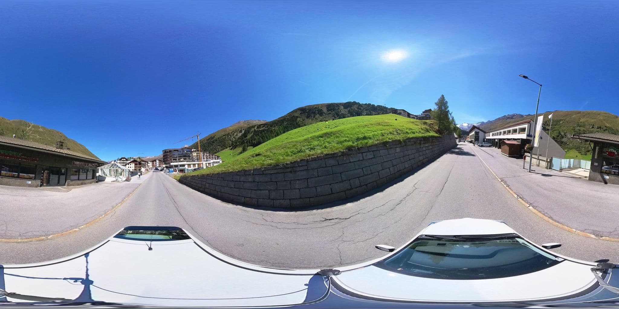 Street view near Haus Barbara, Sölden