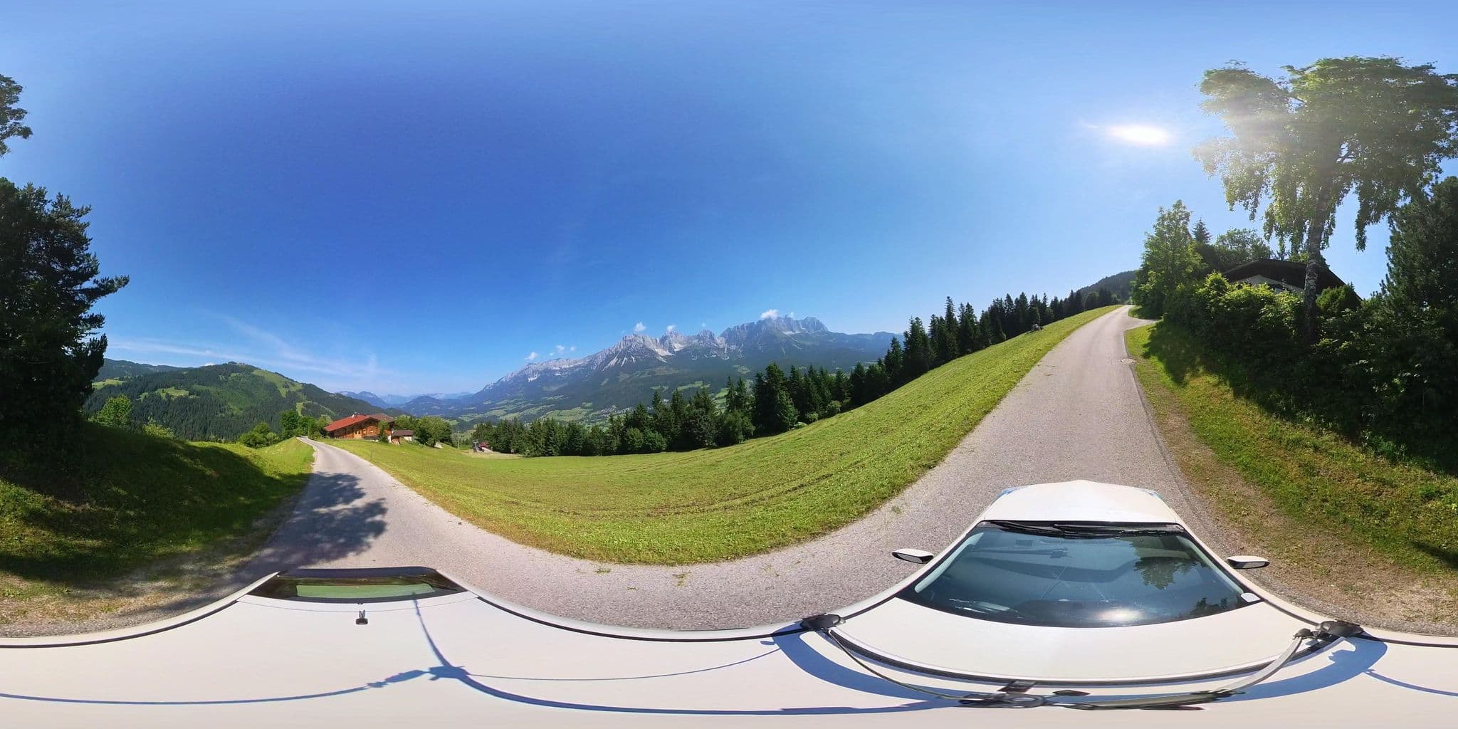 Street view near Haus Soregina, Ellmau