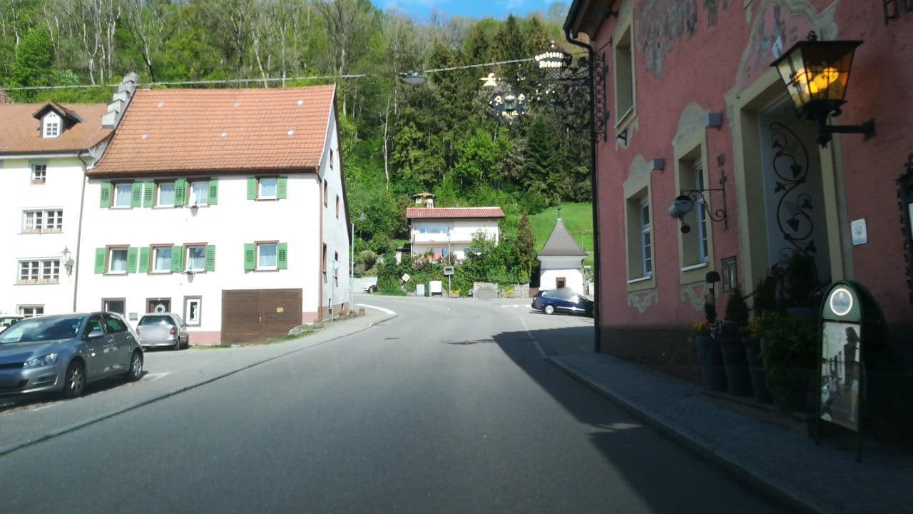 Street view near Landgasthof-Hotel Rebstock, Stühlingen — © mr4703 (CC BY-SA · Mapillary)