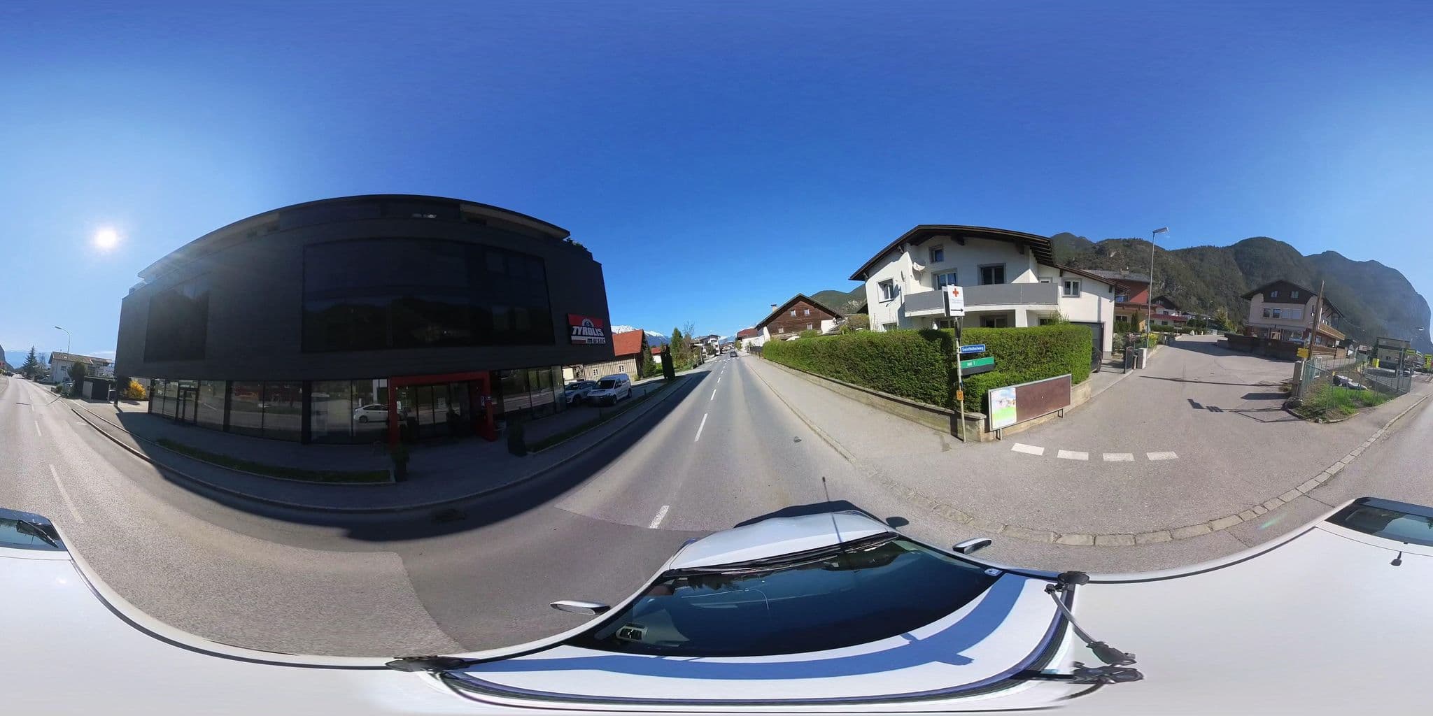 Street view near Das Zirl · rooms & more, Zirl — © osmplus_org (CC BY-SA · Mapillary)
