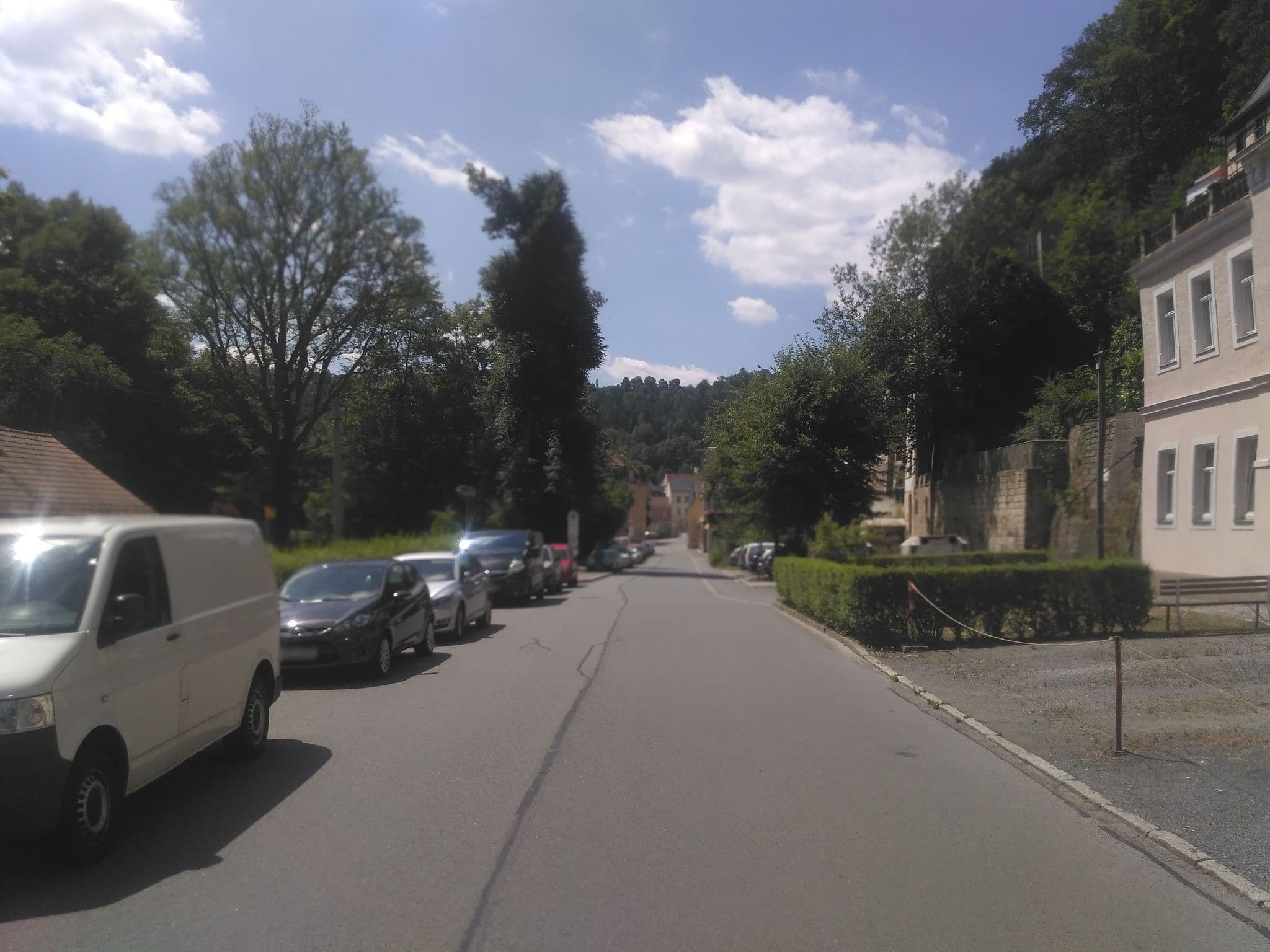 Street view near Ferienwohnung Liane Heide, Bad Schandau — © yiro (CC BY-SA · Mapillary)