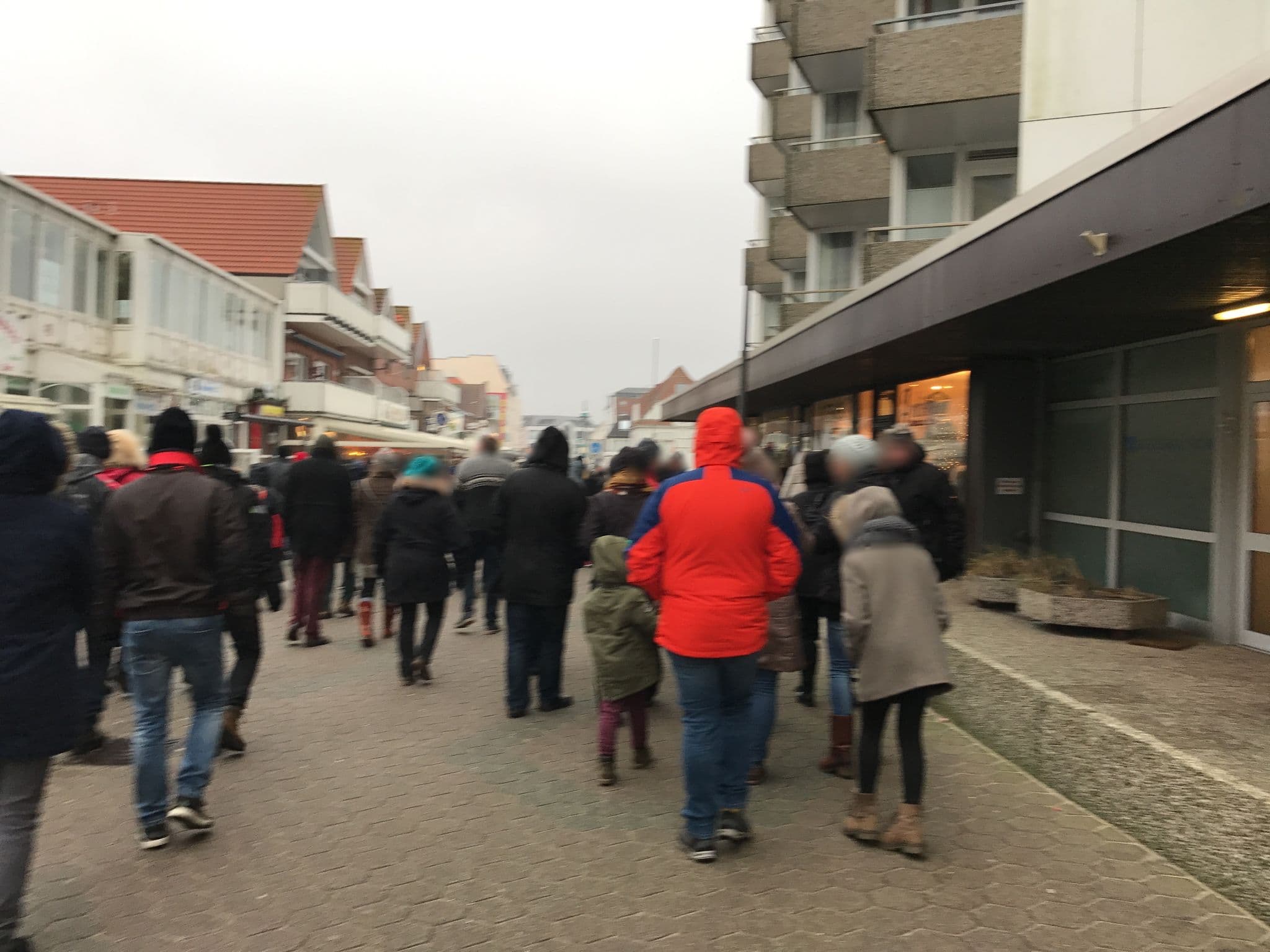 Street view near Villa Weststrand, Borkum