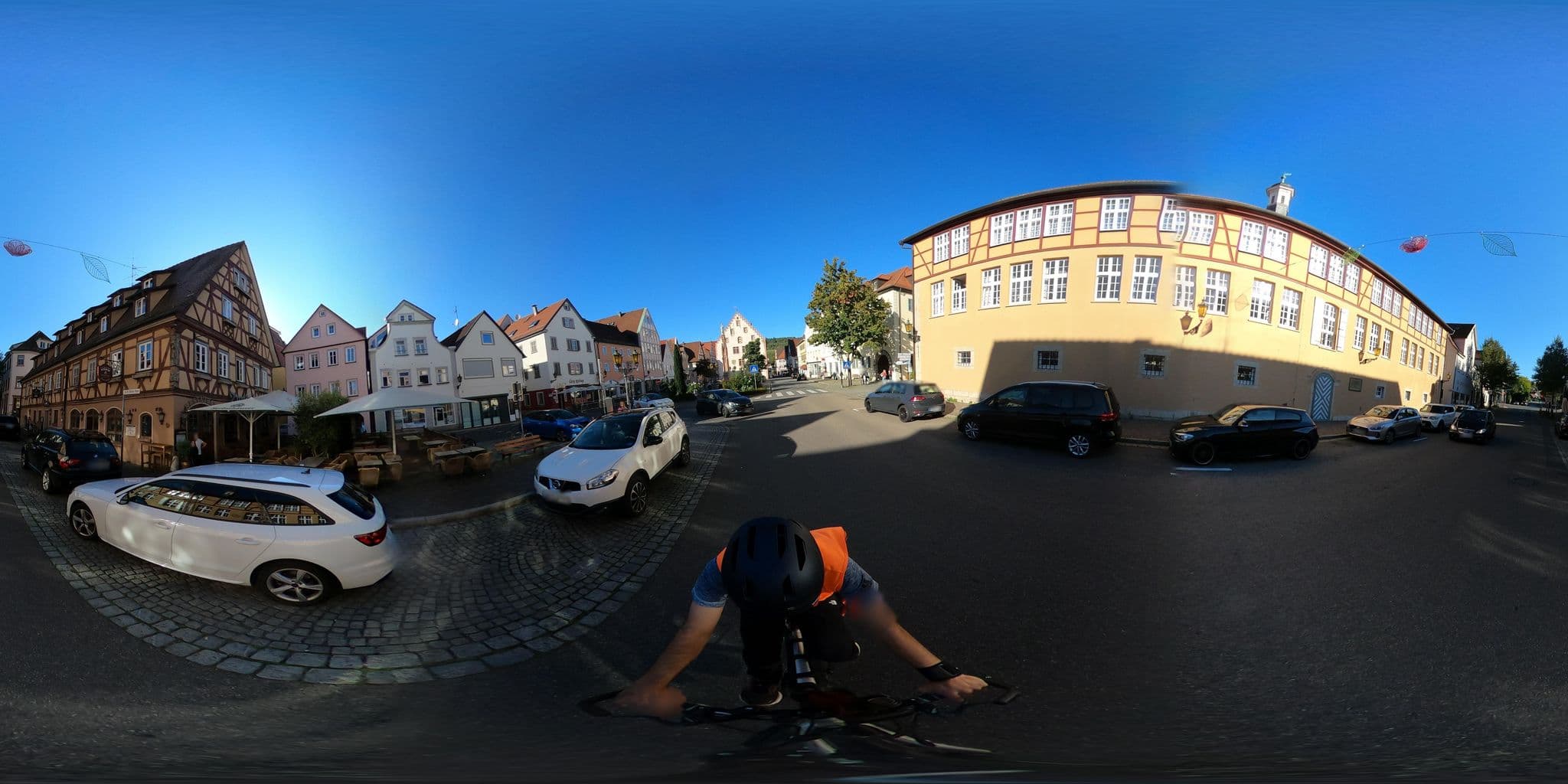 Street view near Hotel Central Vital, Bad Mergentheim — © RadNETZ (CC BY-SA · Mapillary)