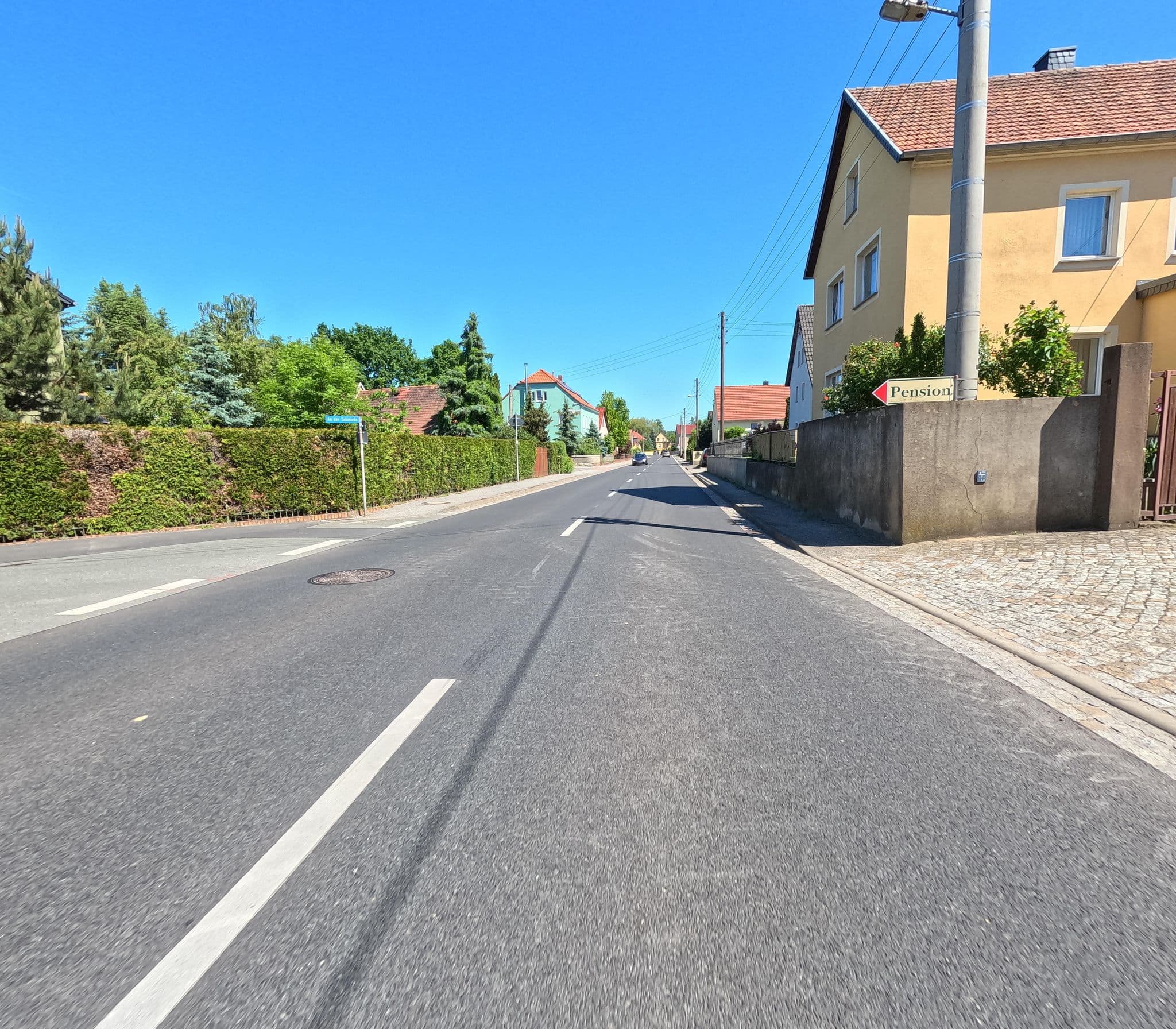 Street view near Staude "Garni", Wildenhain — © Suricata (CC BY-SA · Mapillary)