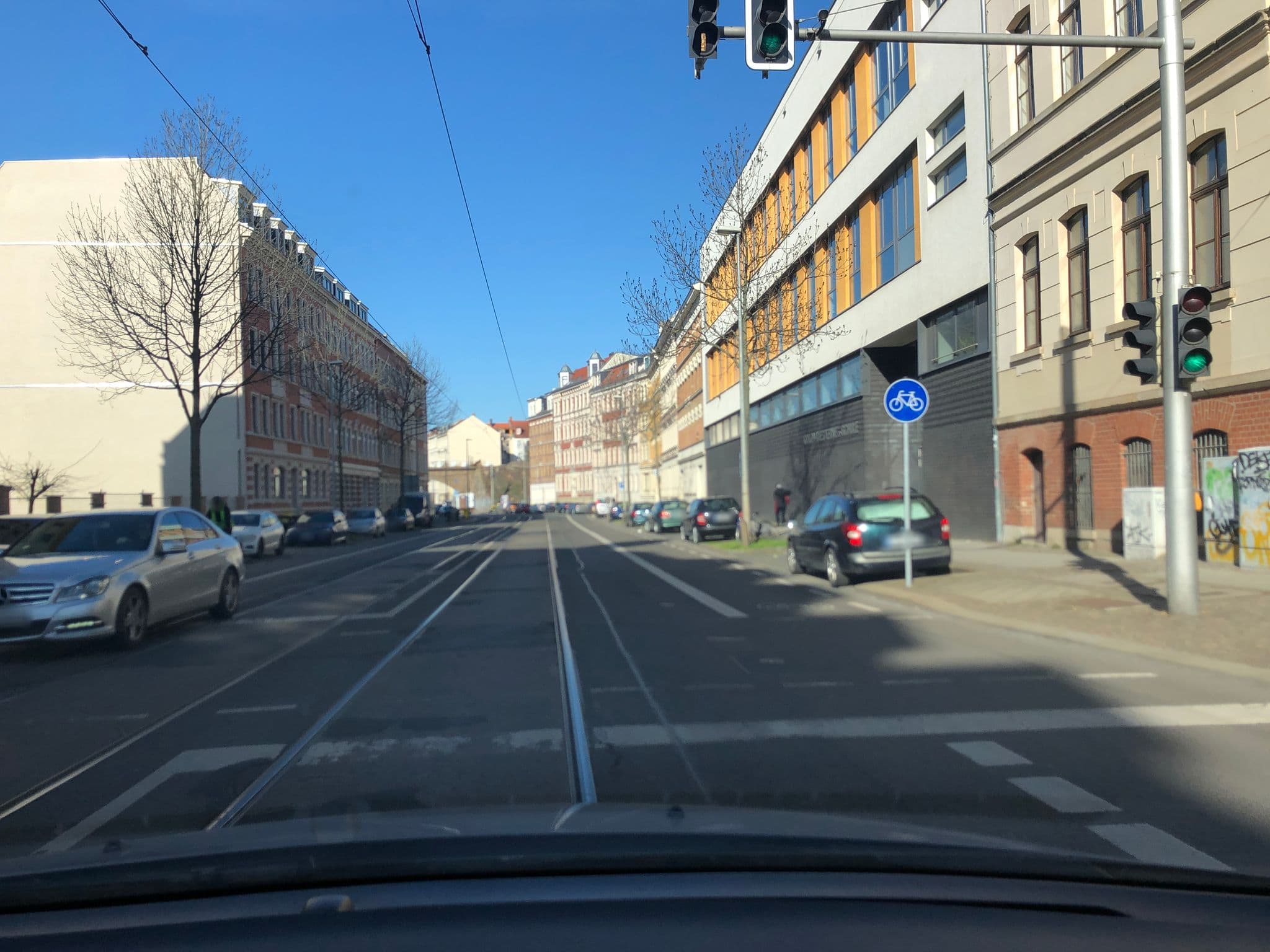 Street view near ART-HAUS-LEIPZIG Apartments, Leipzig — © bejotel (CC BY-SA · Mapillary)
