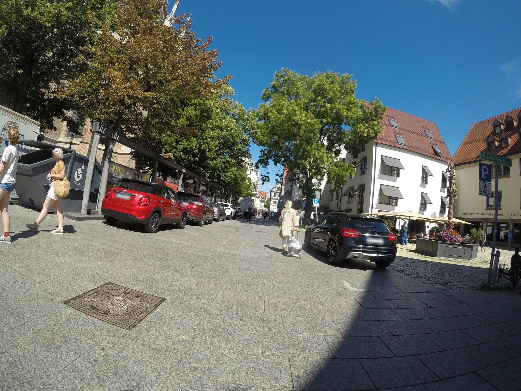 Street view near Abbate Boutique Hotel, Ulm — © ray66 (CC BY-SA · Mapillary)