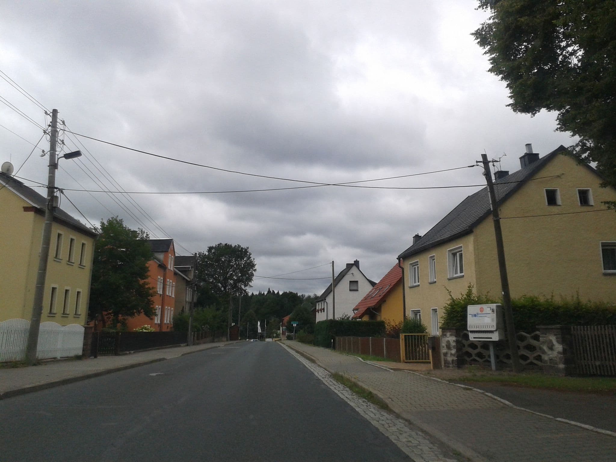 Street view near Pension am Tharandter Wald, Dorfhain — © thomas (CC BY-SA · Mapillary)