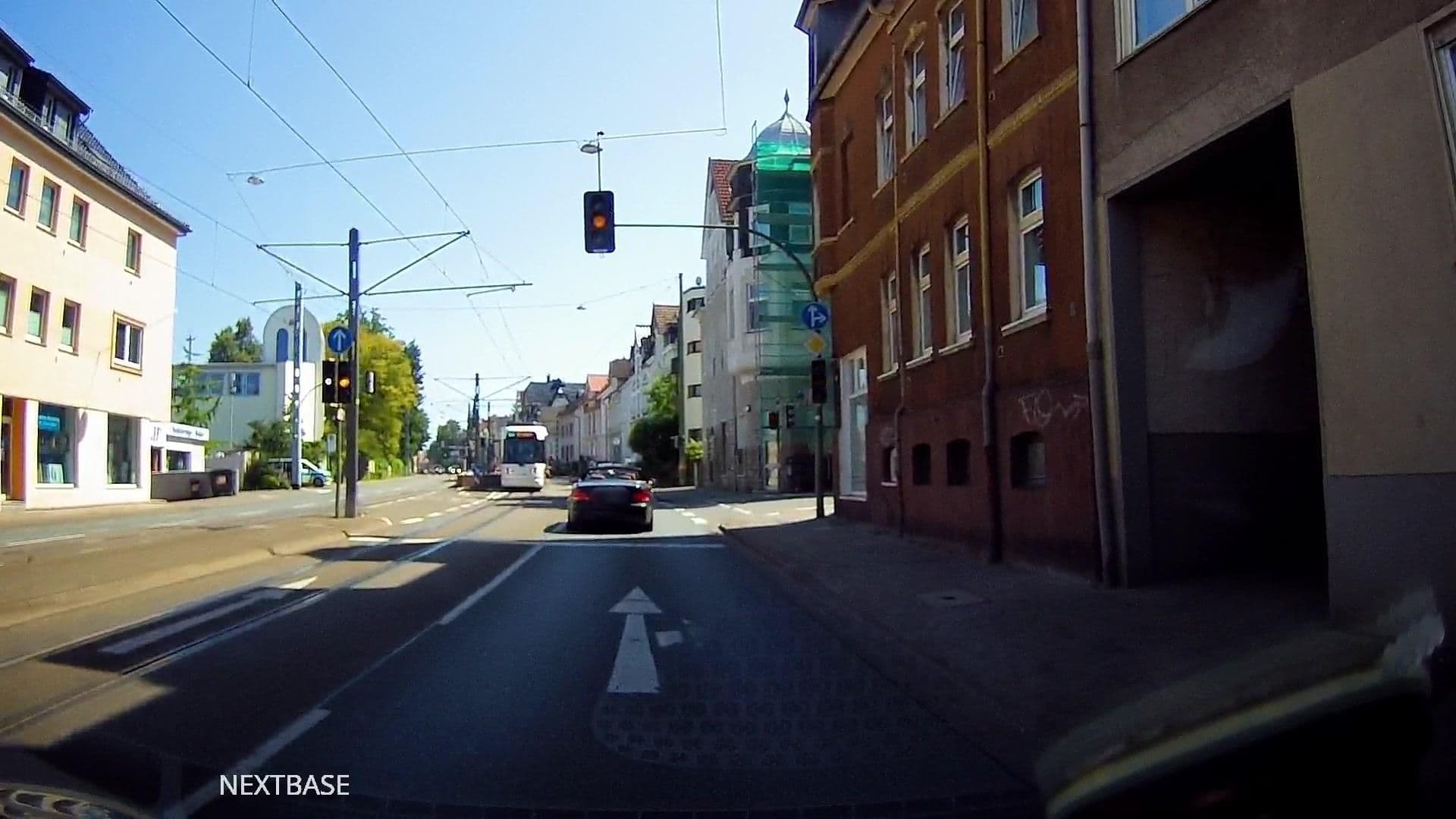 Street view near Motelo Hostel, Bielefeld — © derlipper (CC BY-SA · Mapillary)