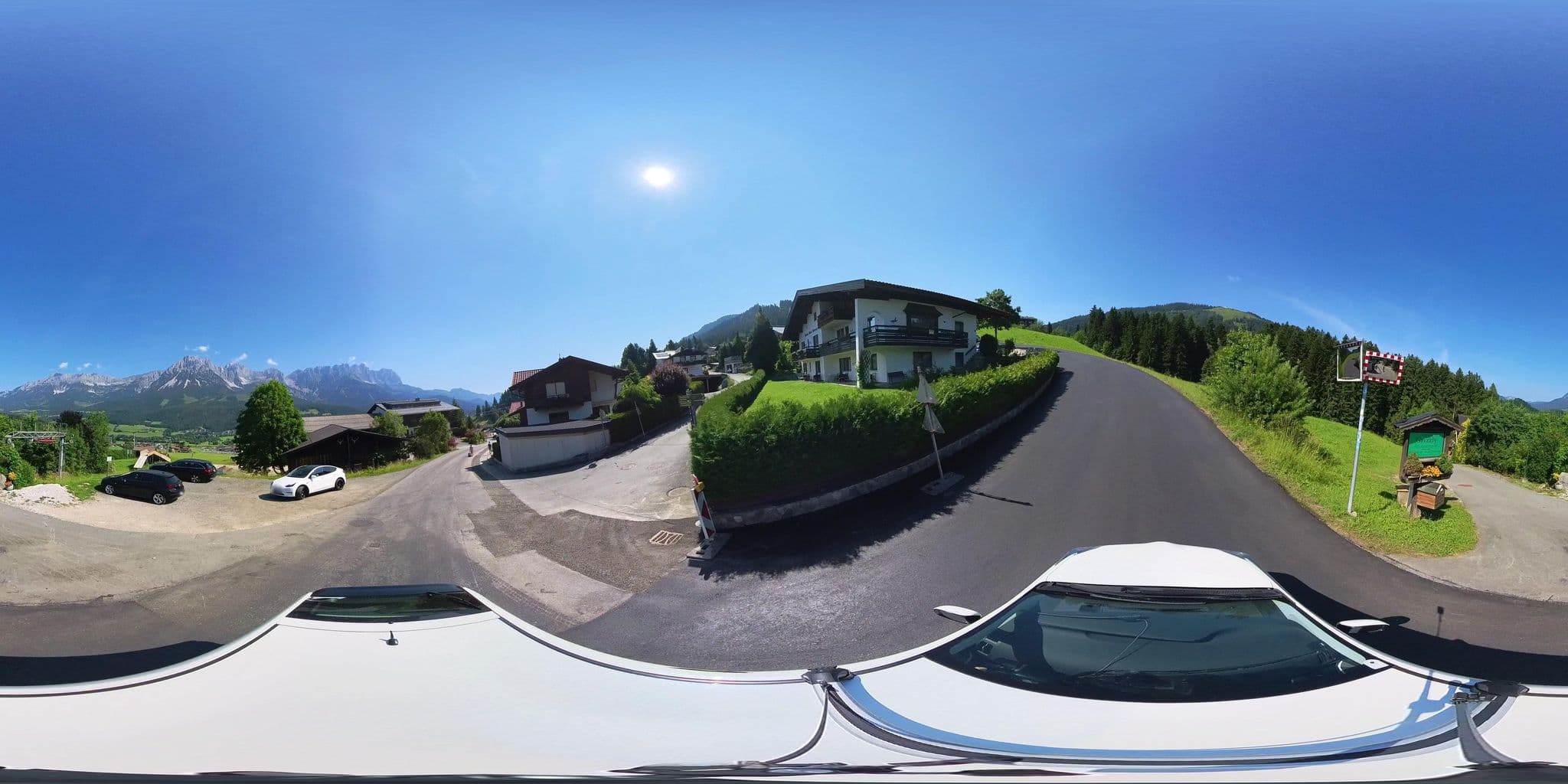 Street view near Chalet Grizzly, Ellmau