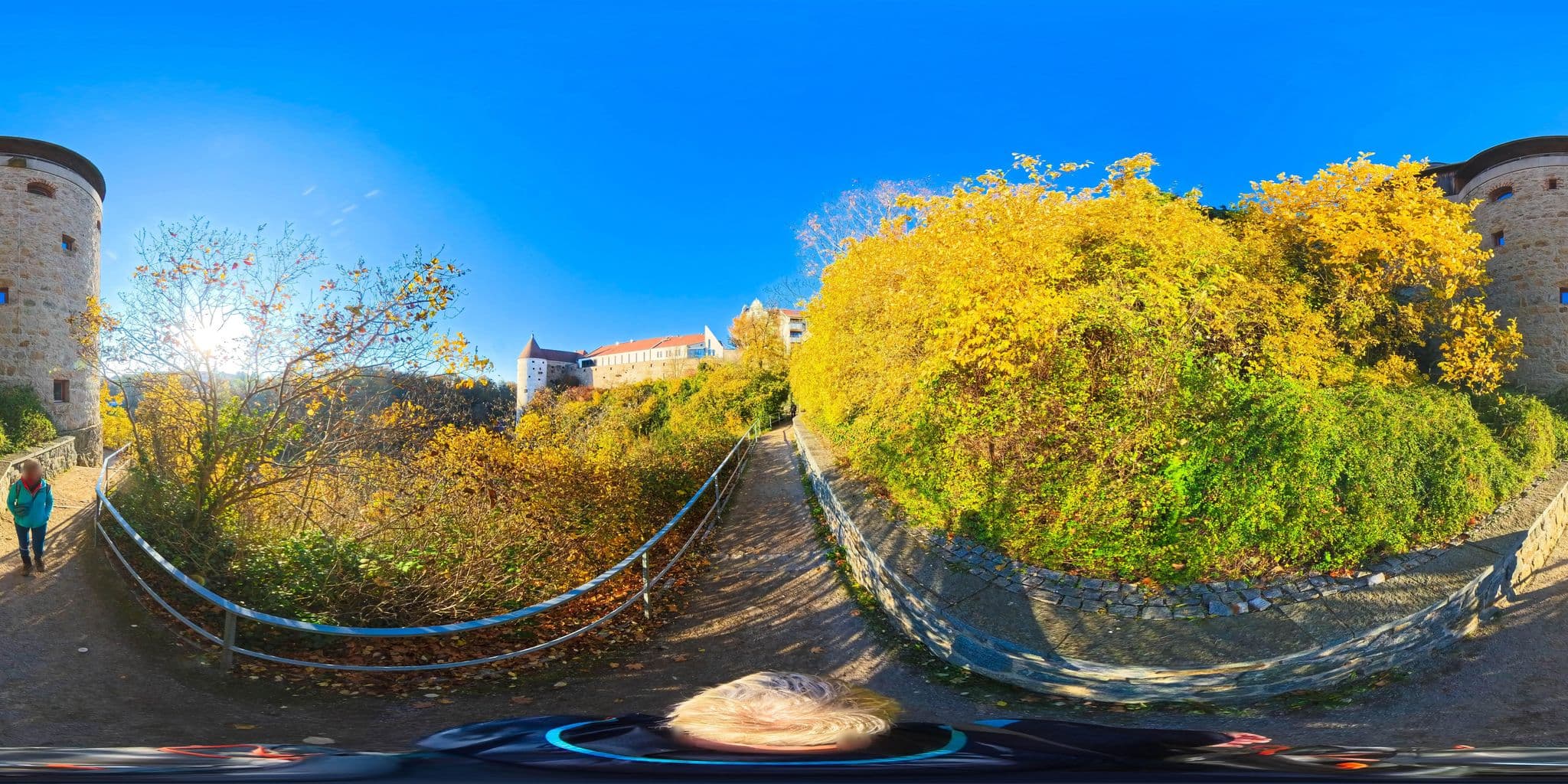 Street view near Mühlbastei Bautzen, Bautzen — © Hol_Ger (CC BY-SA · Mapillary)