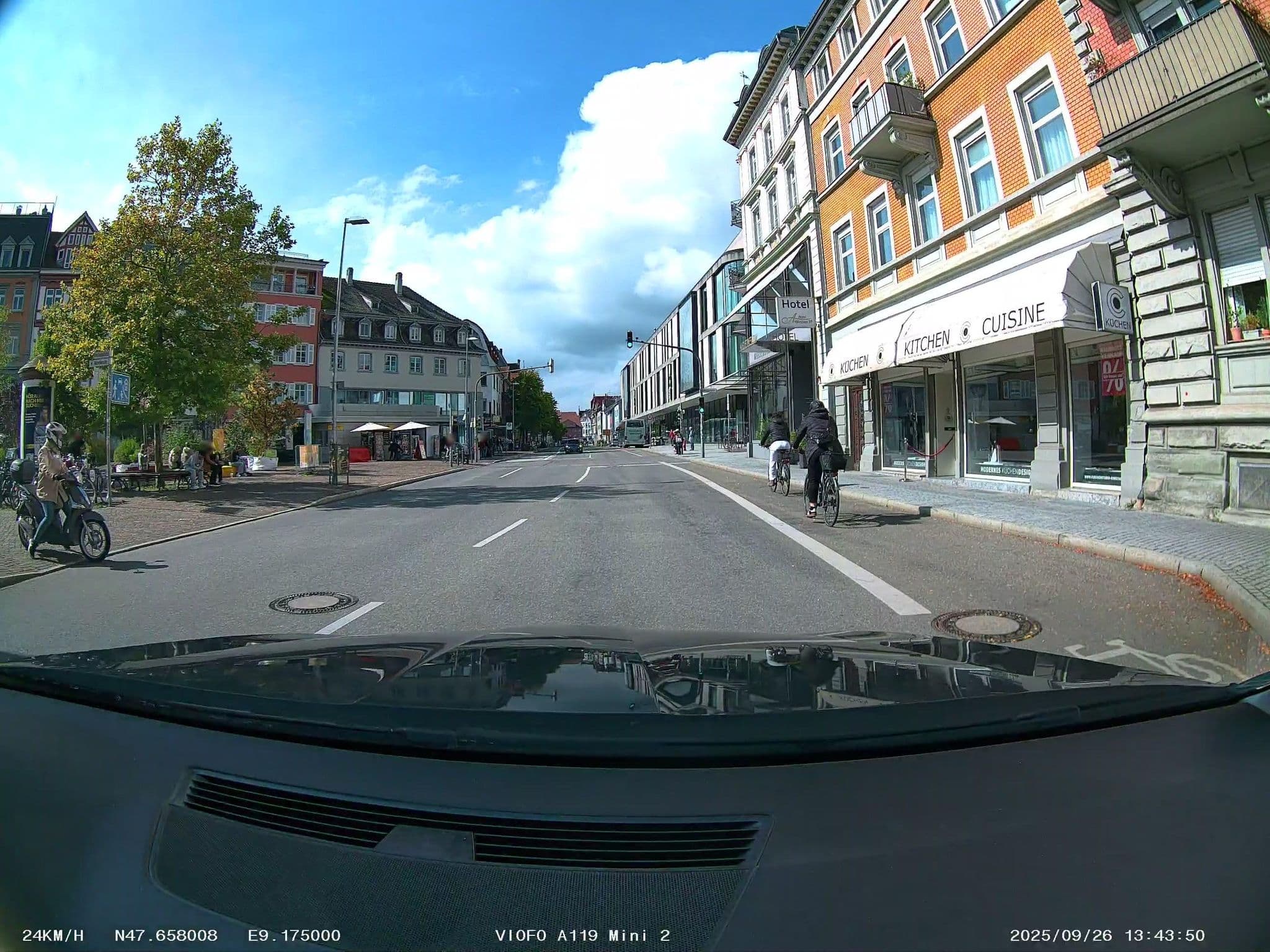 Street view near Goldener Sternen, Konstanz — © soulcover (CC BY-SA · Mapillary)