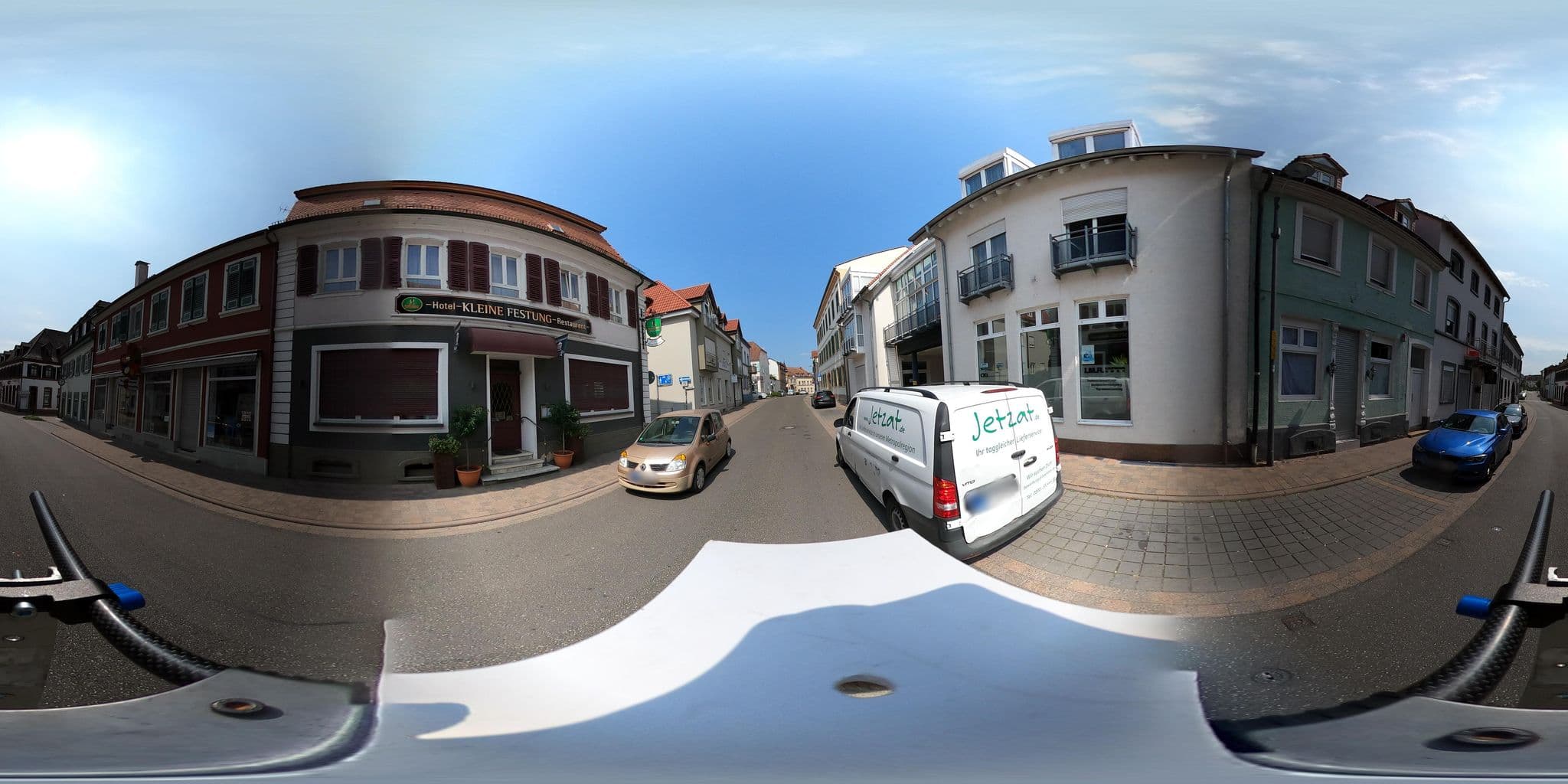 Street view near Hotel Kleine Festung, Germersheim — © wegavision (CC BY-SA · Mapillary)